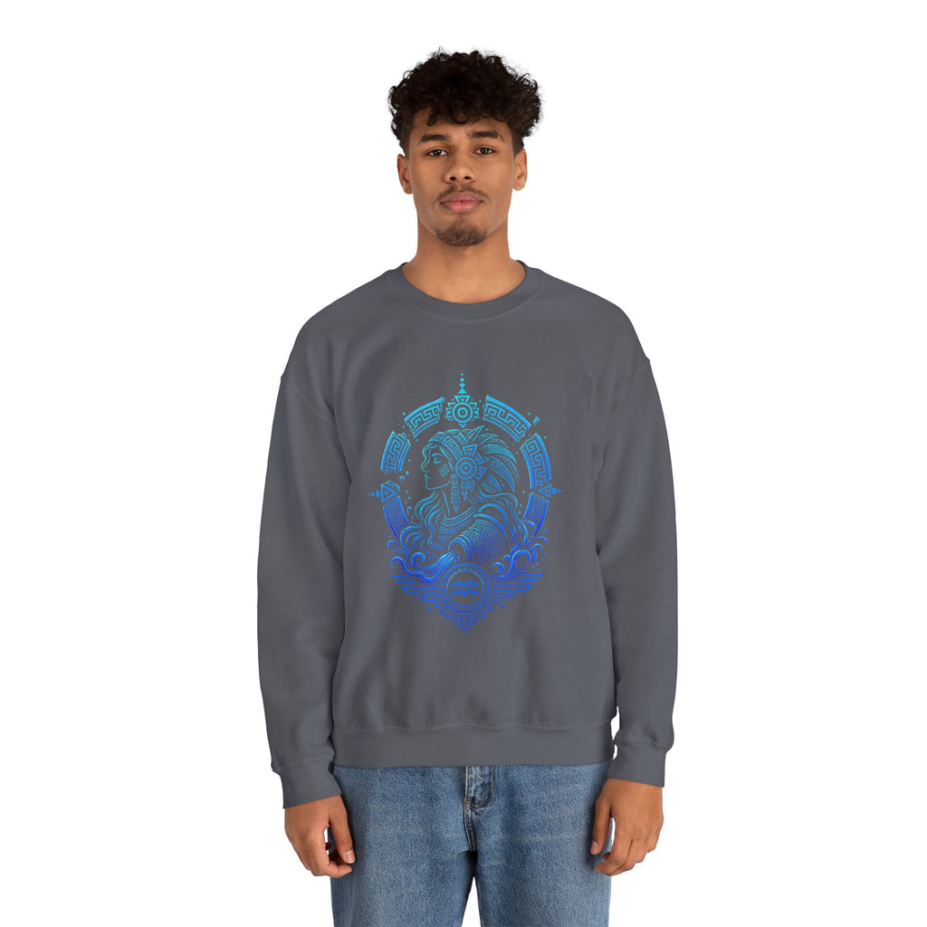 Aquarius Zodiac Version 2 Unisex Sweater