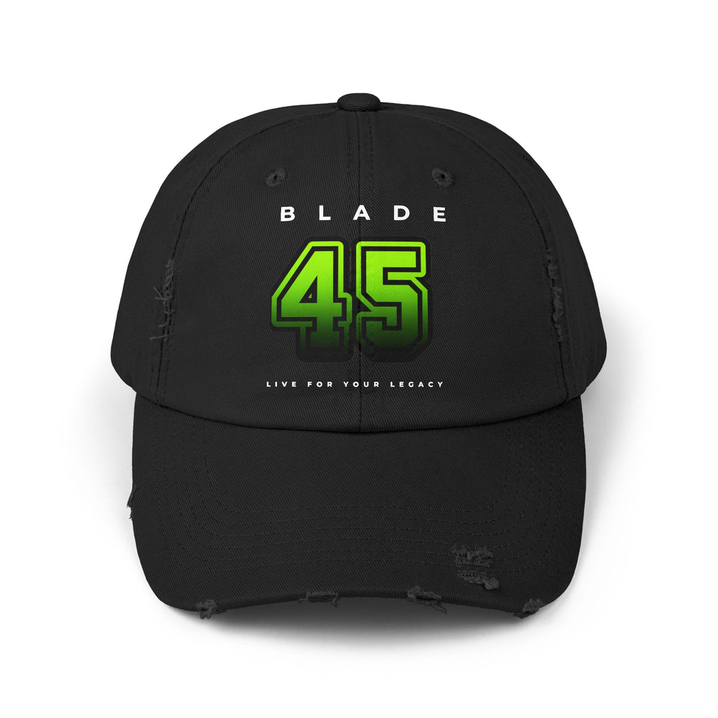 Blade 45 Neon Green/Black Ombre Hat/Cap