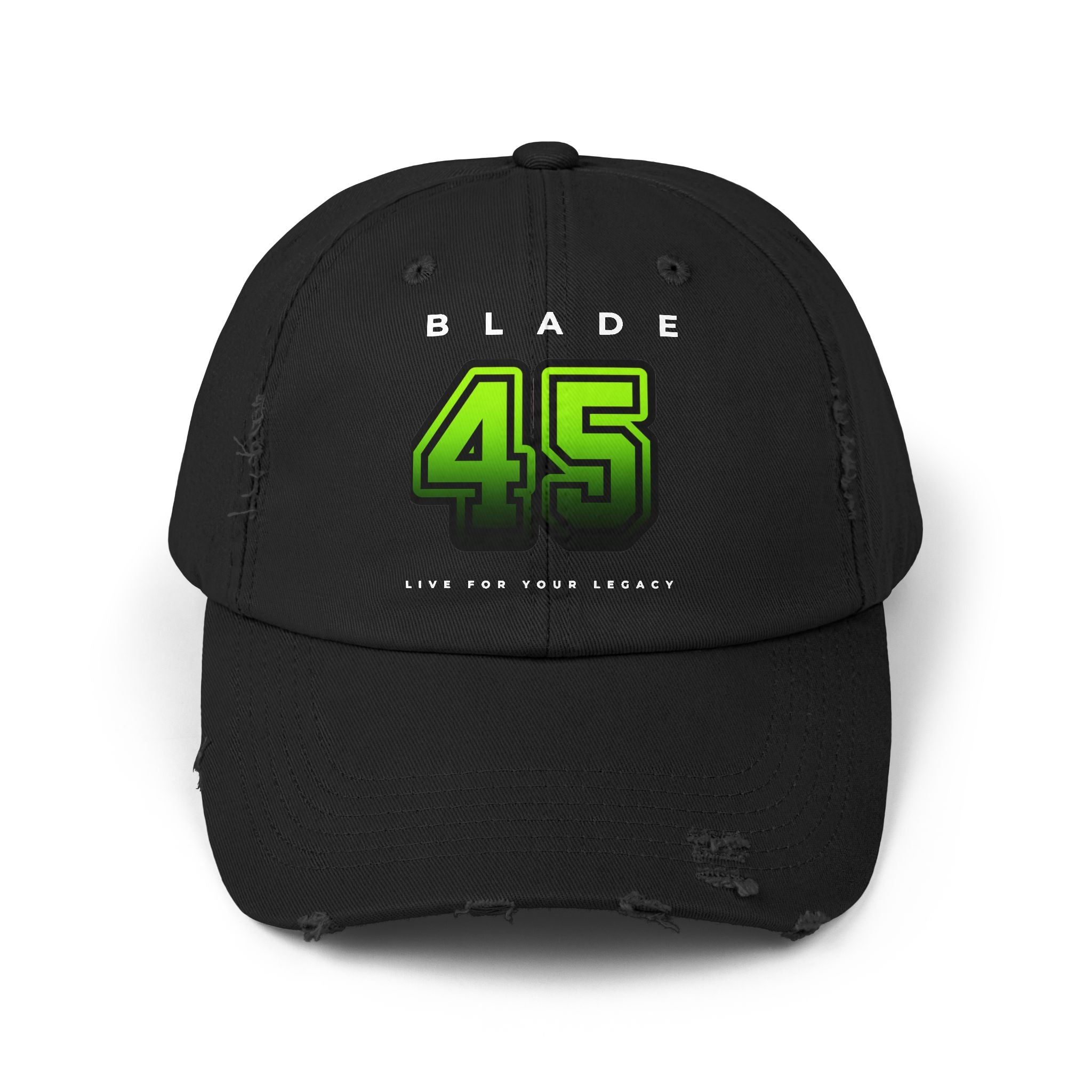 Blade 45 Neon Green/Black Ombre Hat/Cap