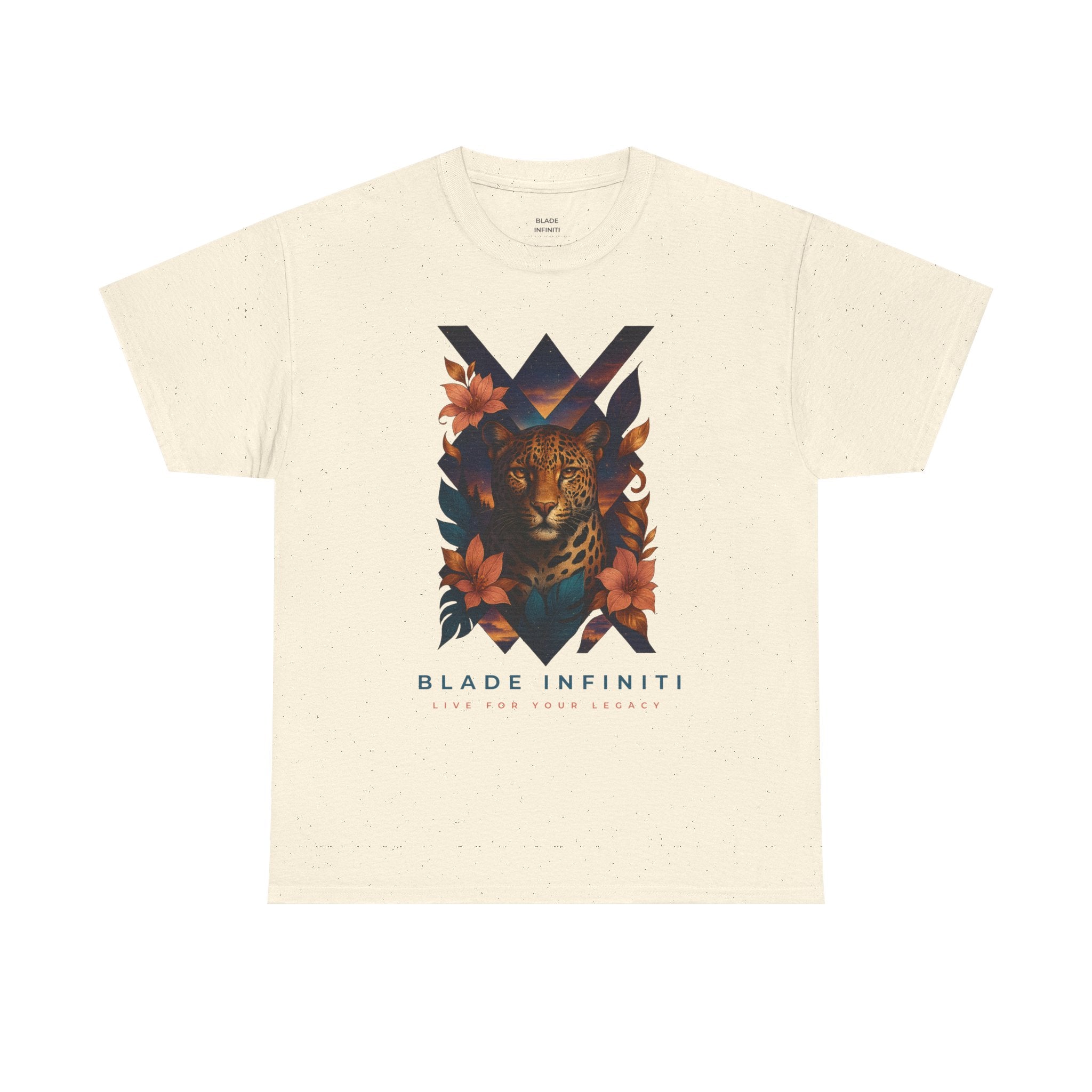 Bladeverse Galactic Jungle Leopard/Floral T-Shirt
