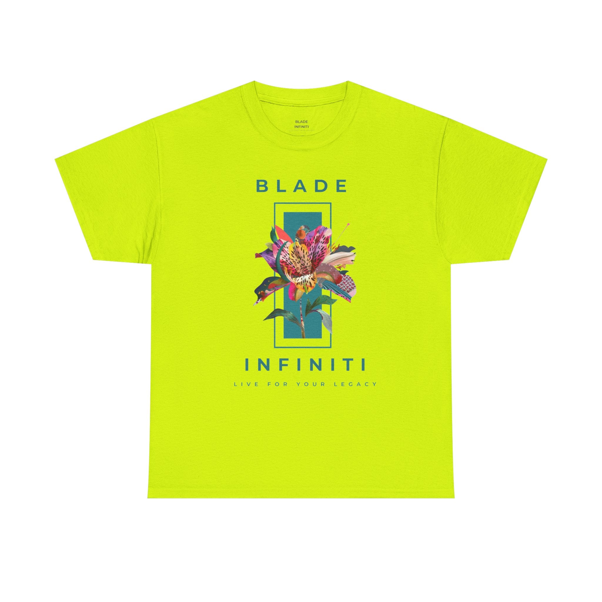 Essence of Infiniti Teal/Floral T-Shirt