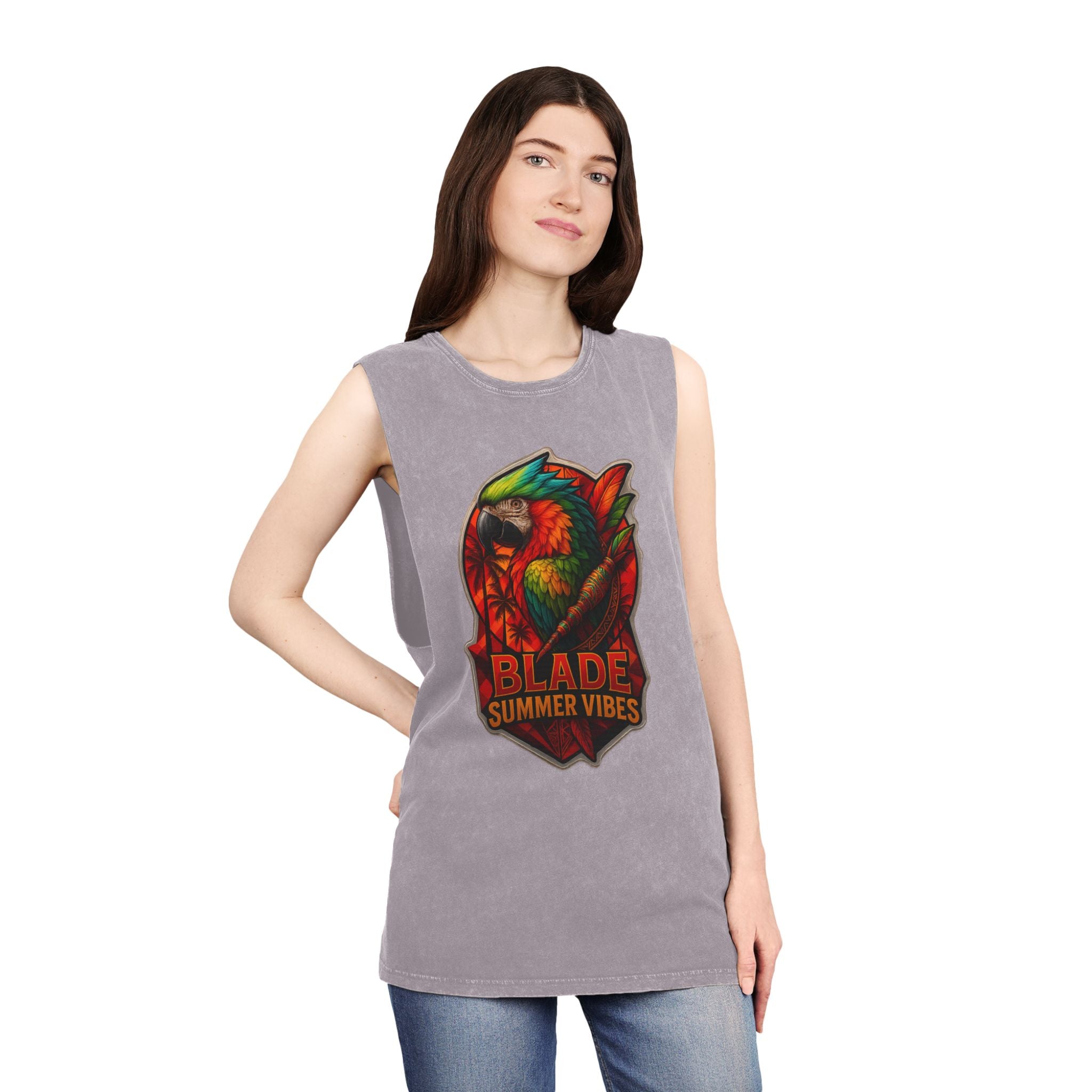Aztec Parrot Tank Top