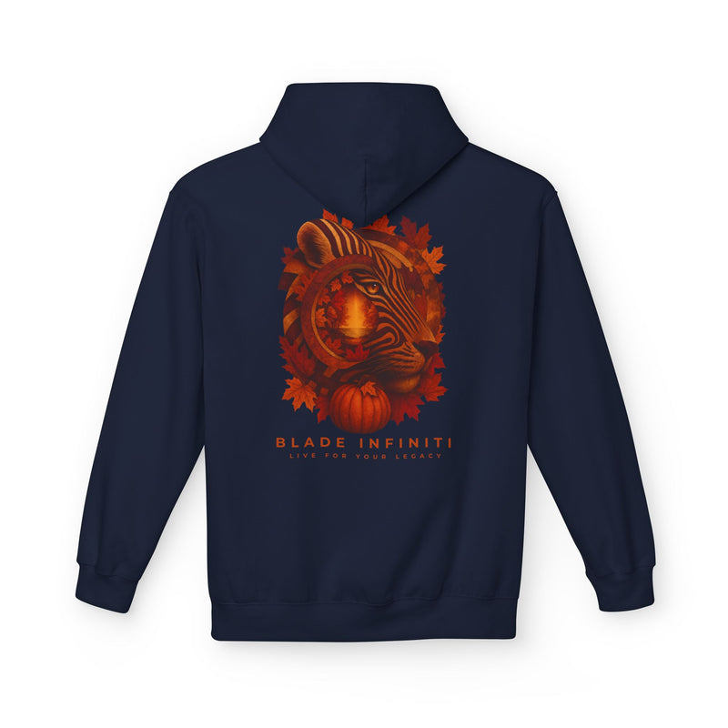 Safari Bloom Tiger Fall Hoodie