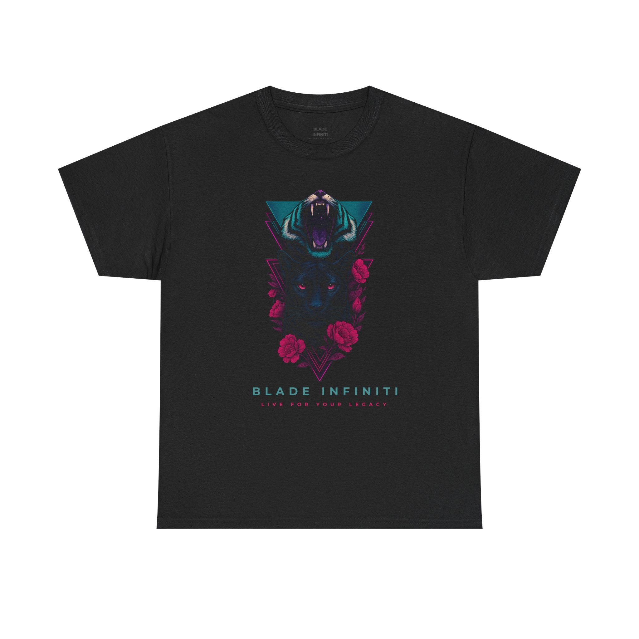 Bladeverse Midnight Galactic Jungle Tiger T-Shirt