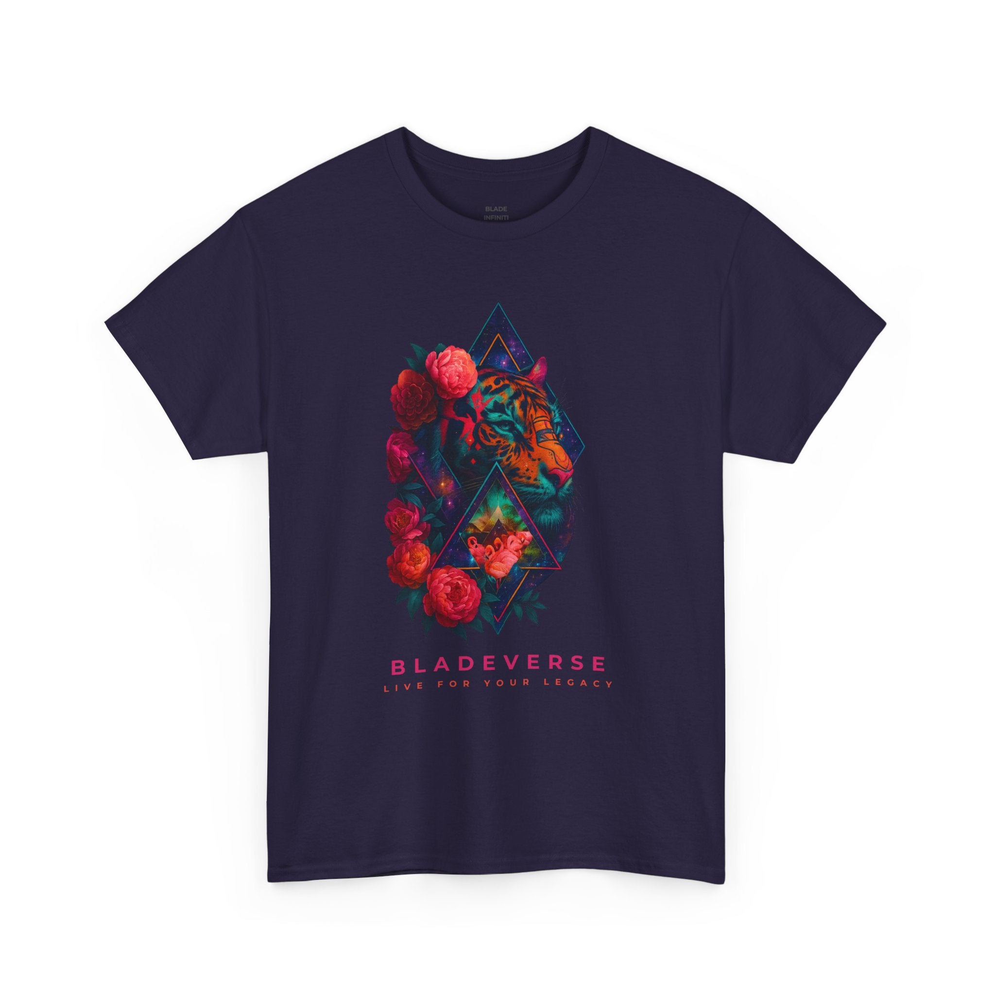 Bladeverse Galactic Floral Tiger T-Shirt