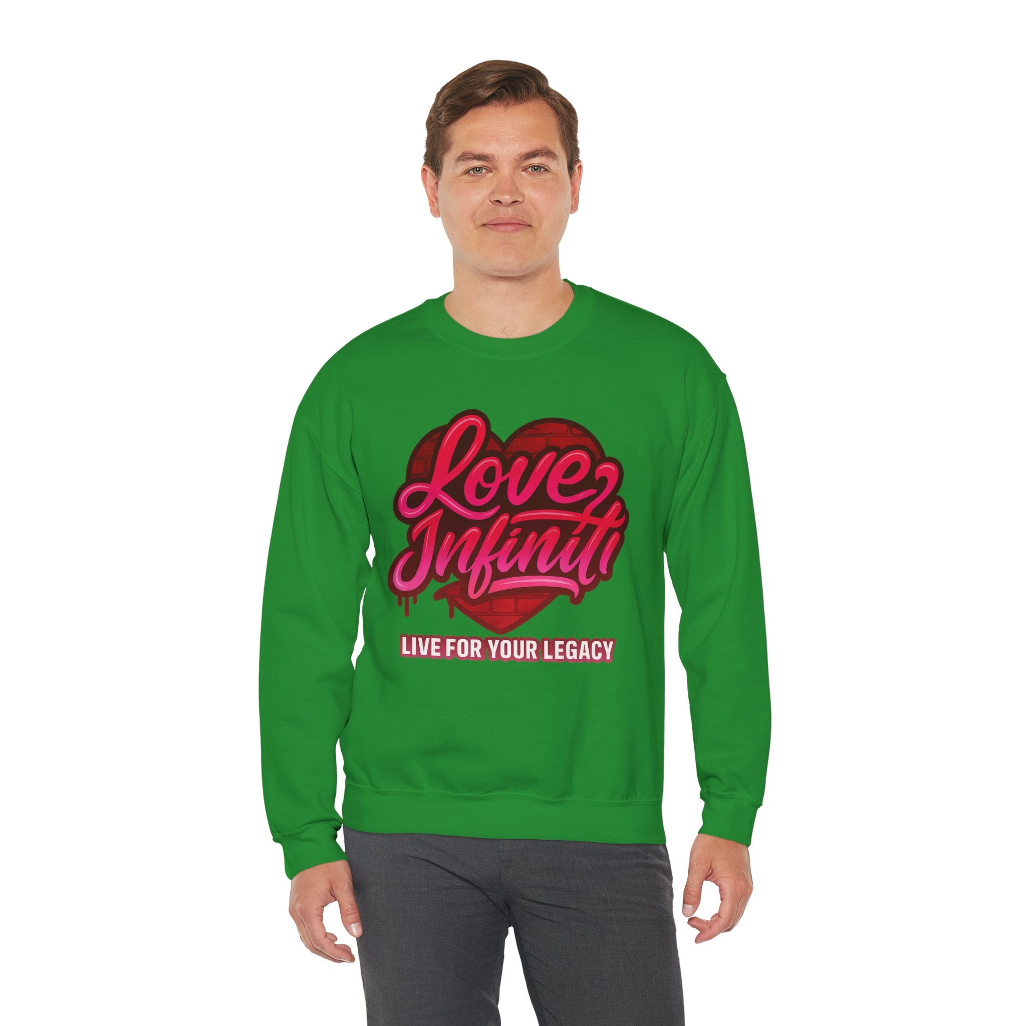 Love, Infiniti Street Vibes Unisex Crewneck Sweater