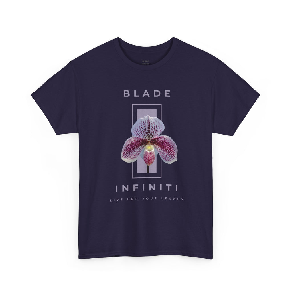 Essence of Infiniti Dainty Acai Purple Floral T-Shirt