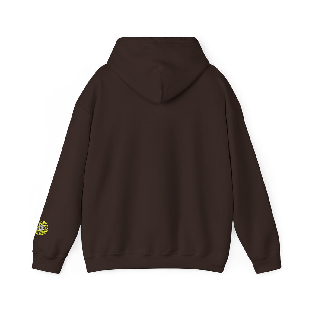Geometric Odyssey Pink/Green Hoodie