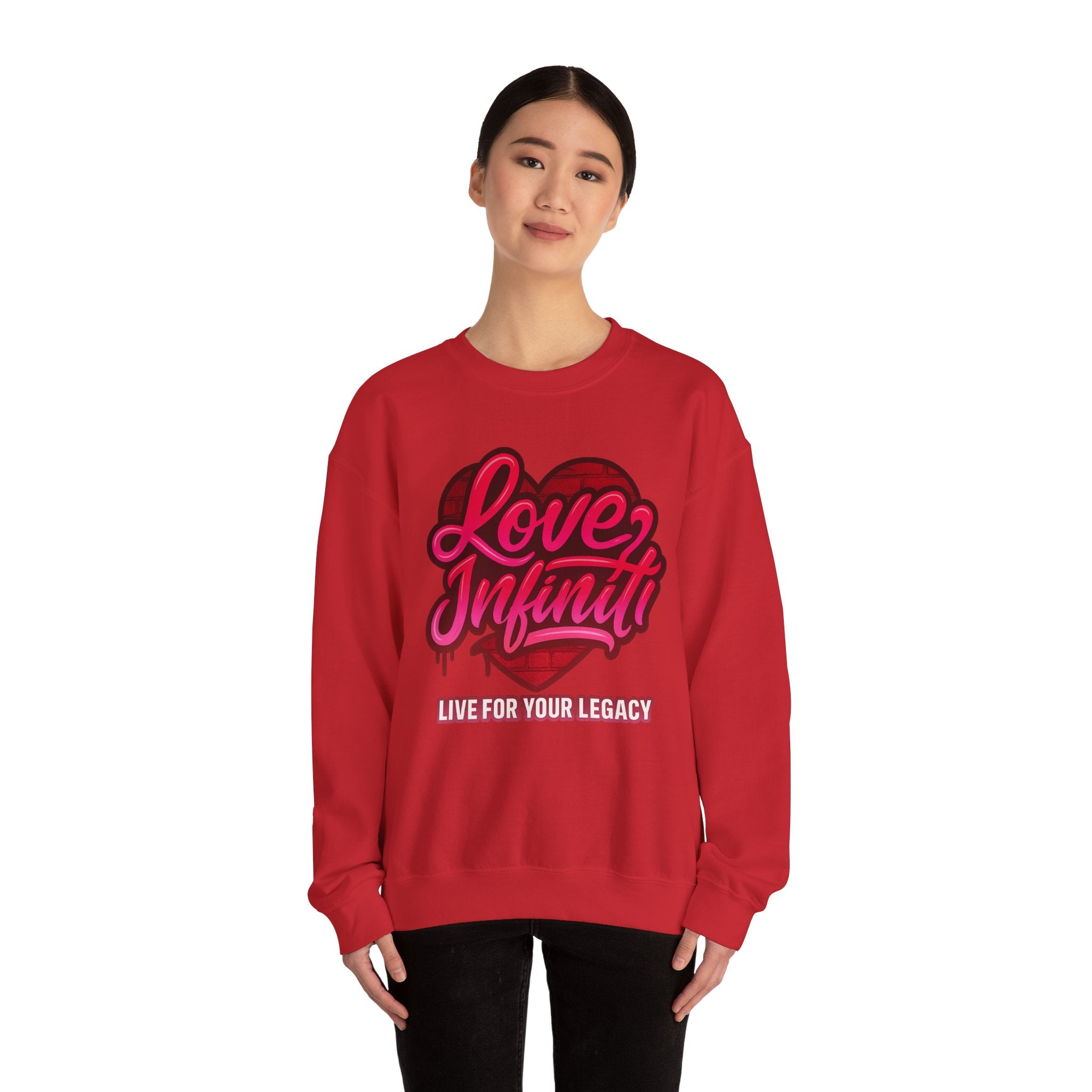 Love, Infiniti Street Vibes Unisex Crewneck Sweater
