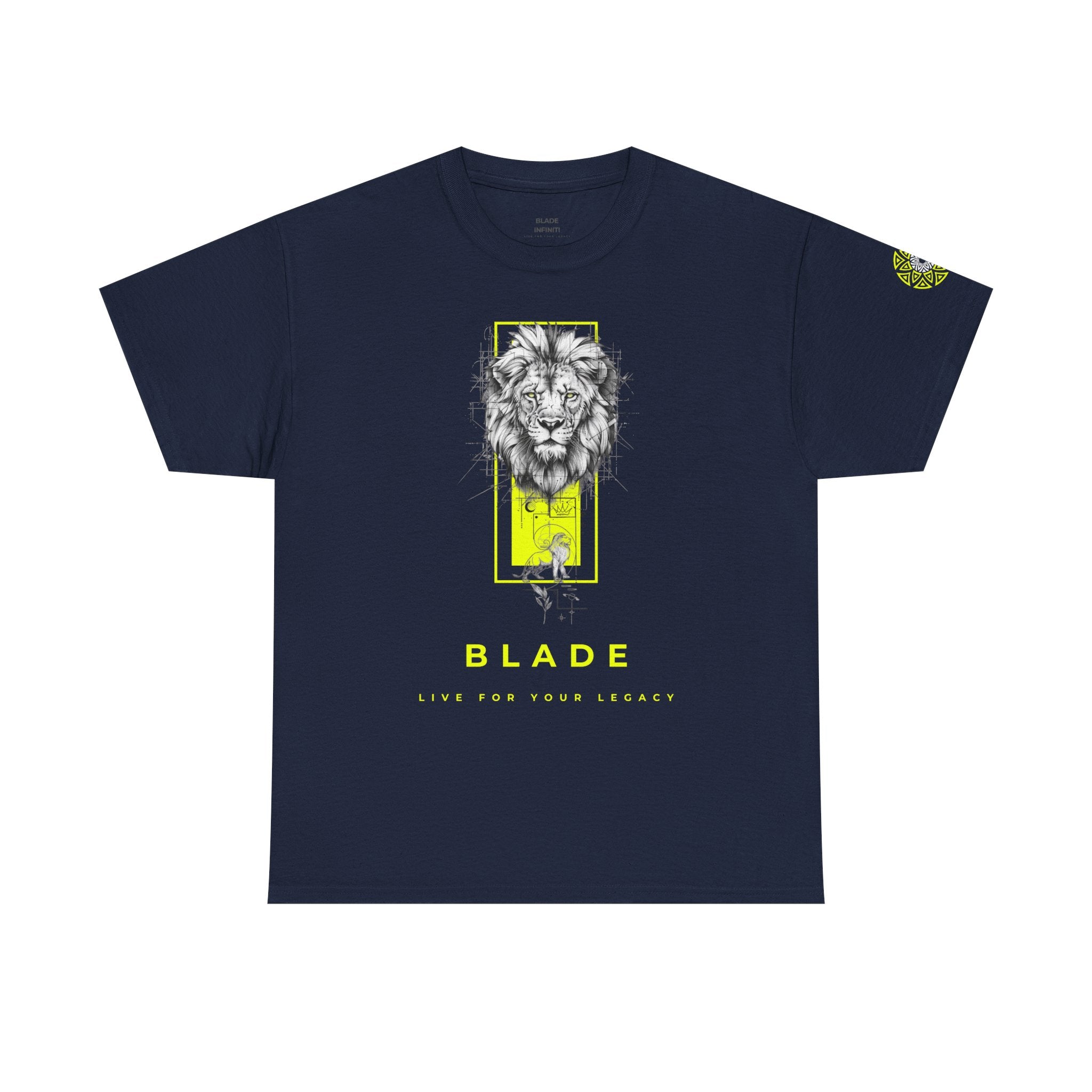 Legacy King Neon Green Lion T-Shirt