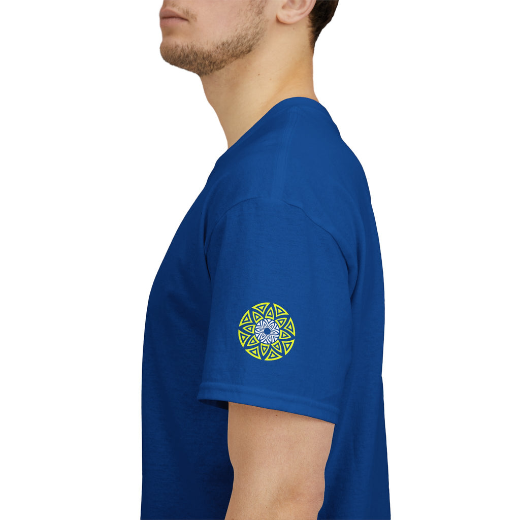 Geometric Odyssey Version 3 Neon Green T-Shirt