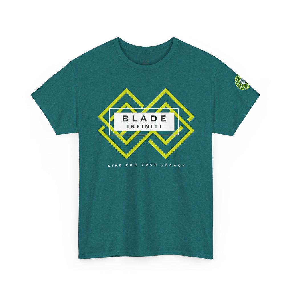 Geometric Odyssey Version 4 Neon Green T-Shirt