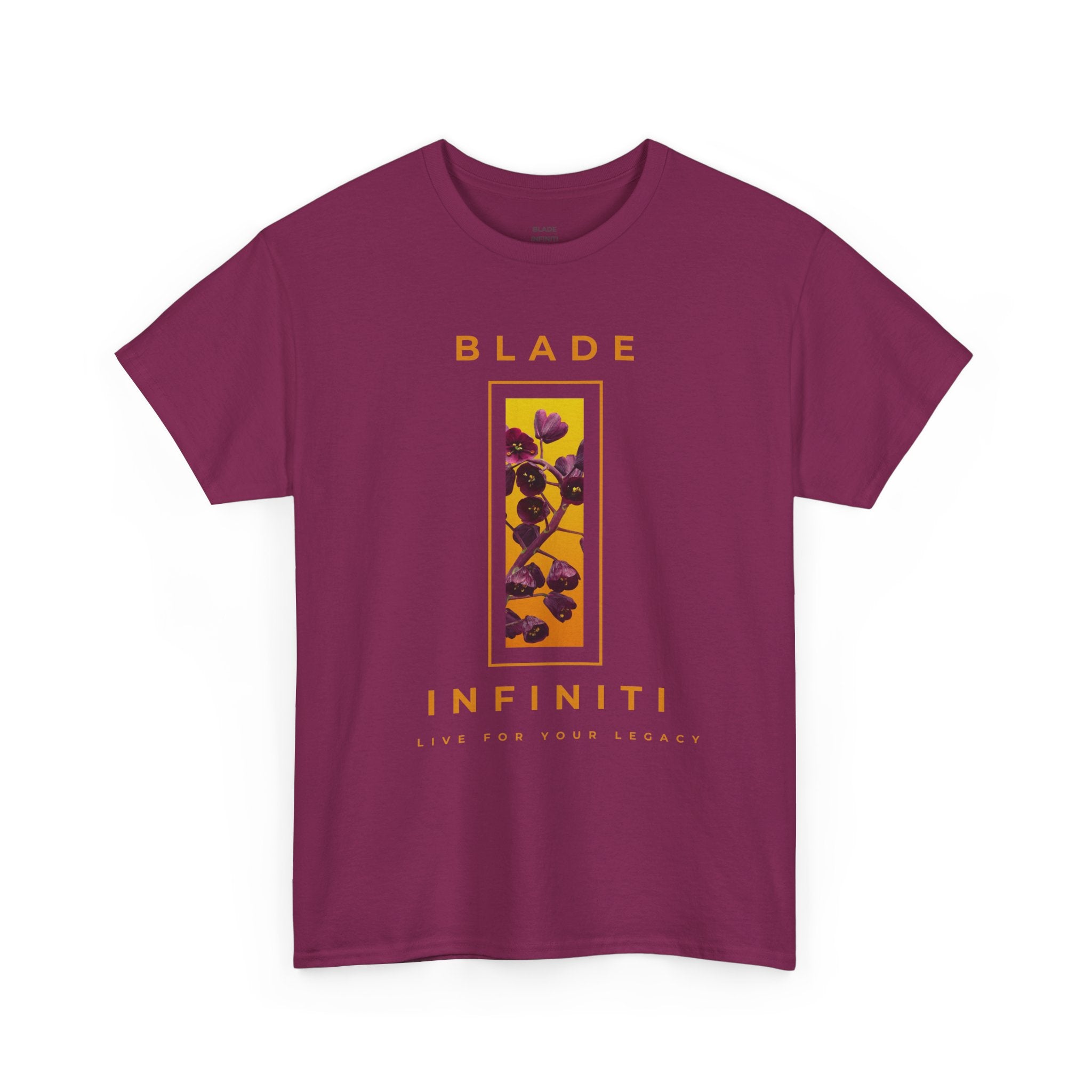 Essence of Infiniti Orange/Purple/Floral T-Shirt