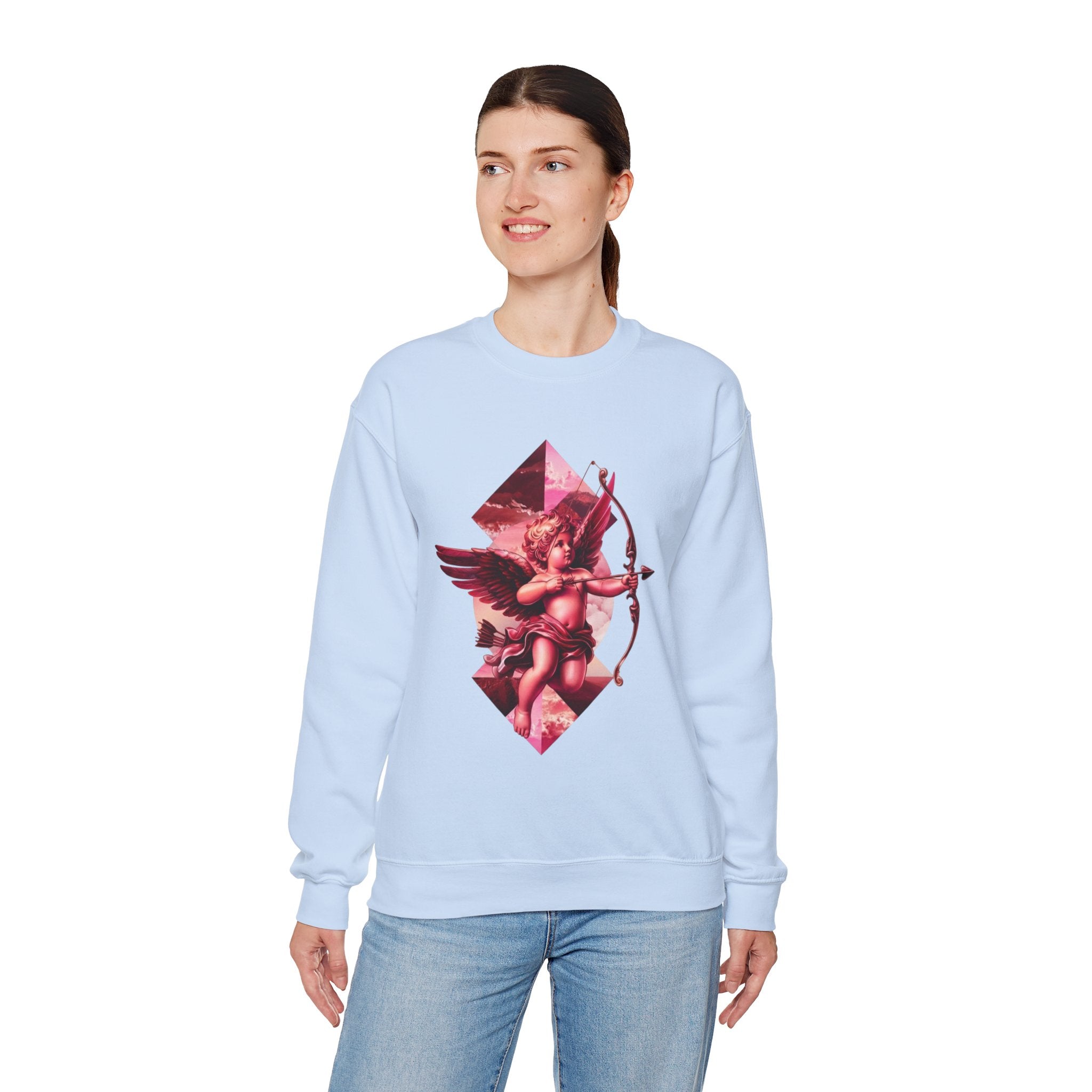 Cupid's Bow + Arrow - Love, Infiniti Unisex Crewneck Sweater