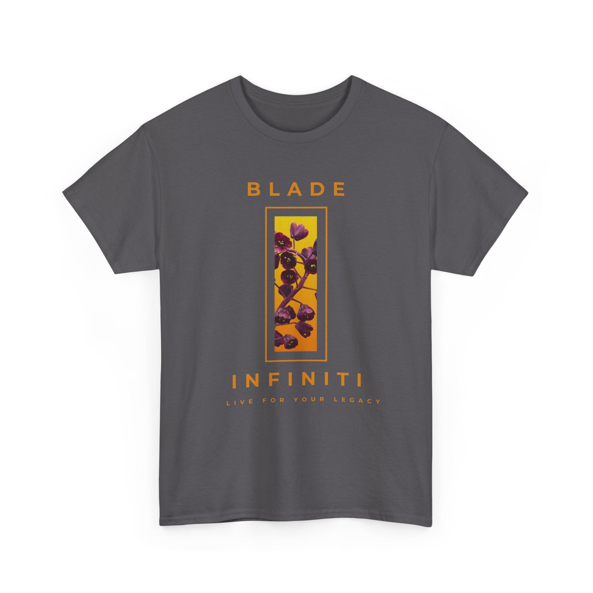 Essence of Infiniti Orange/Purple/Floral T-Shirt