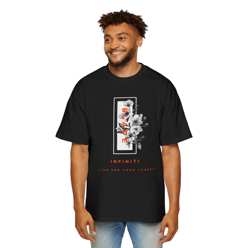 Bloom Bae Black Floral Oversized T-Shirt