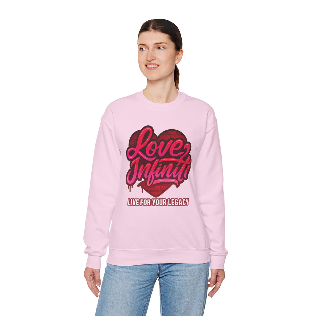 Love, Infiniti Street Vibes Unisex Crewneck Sweater