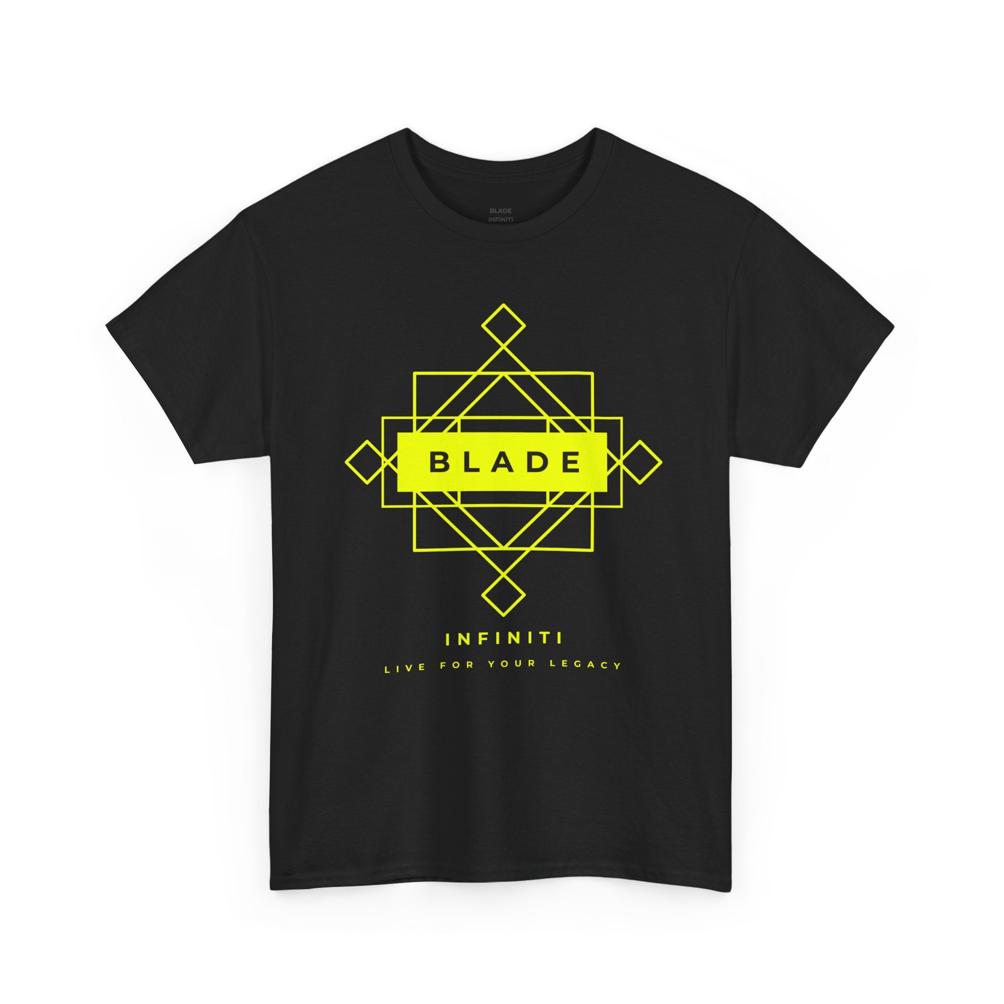 Geometric Infiniti Version 2 Neon Green T-Shirt