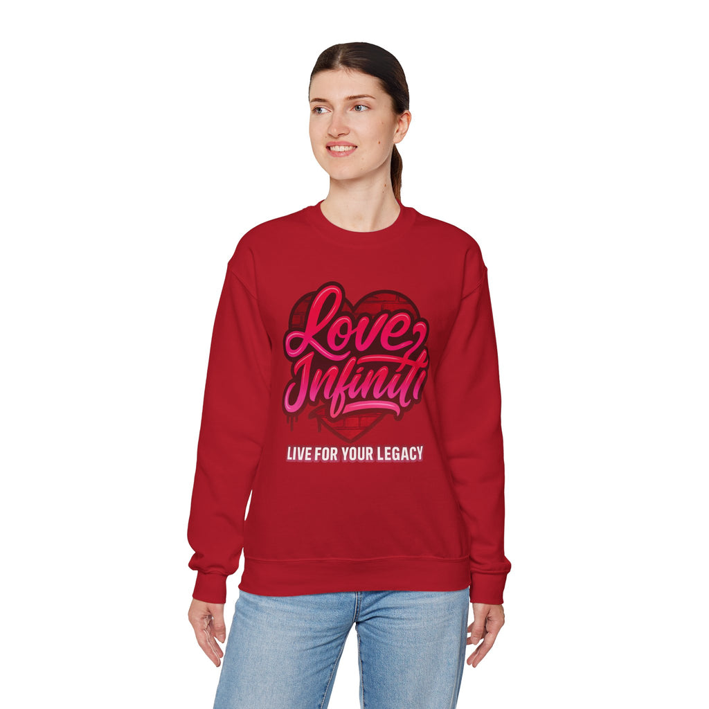 Love, Infiniti Street Vibes Unisex Crewneck Sweater