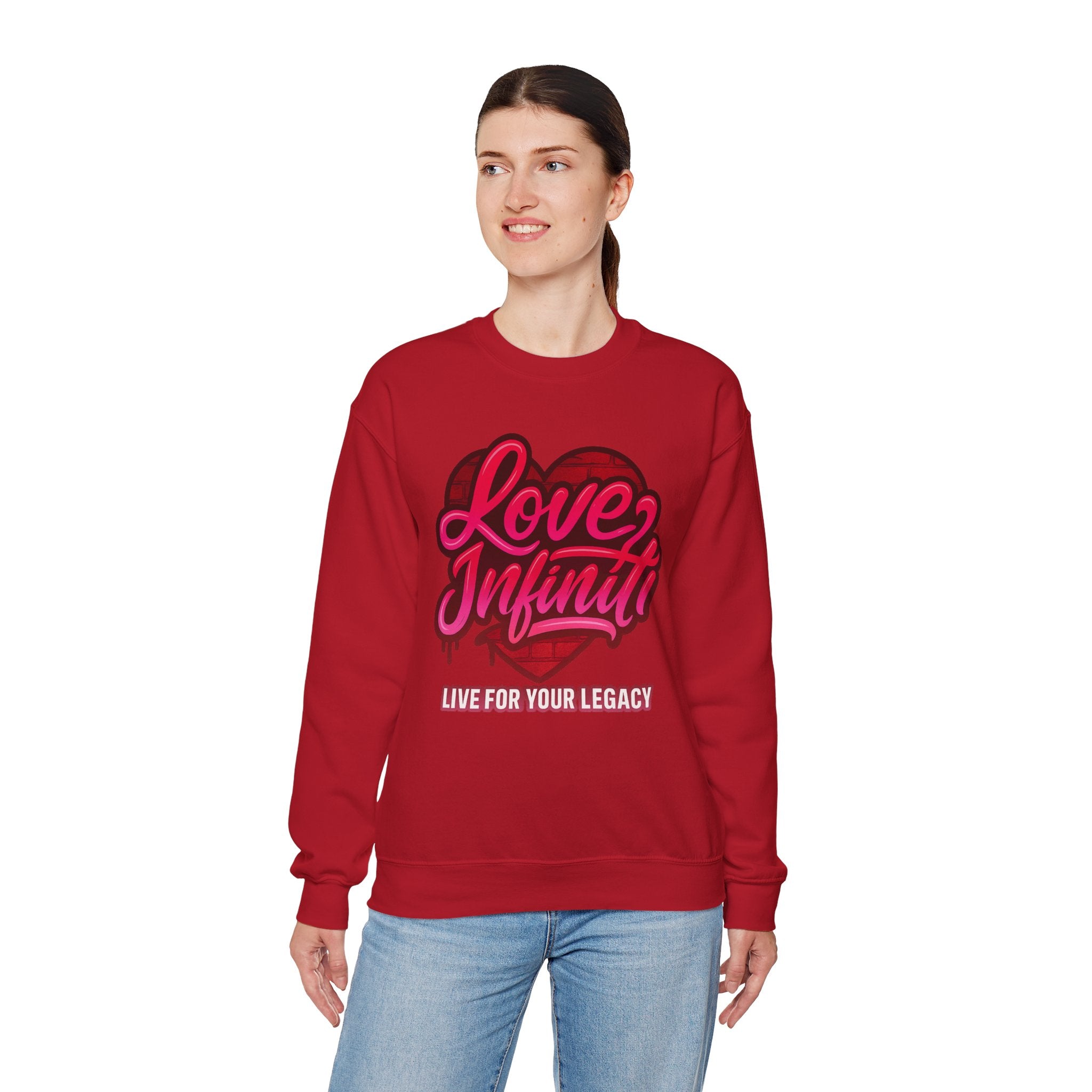 Love, Infiniti Street Vibes Unisex Crewneck Sweater