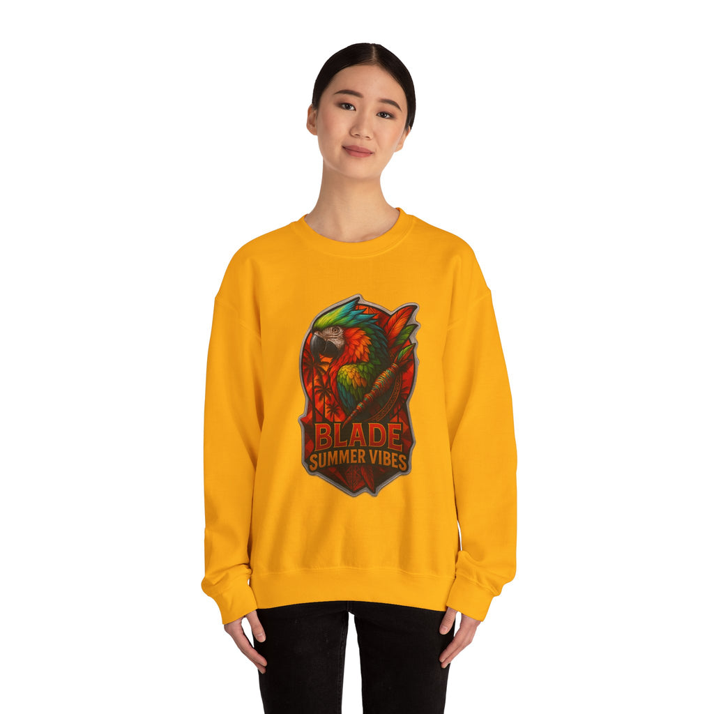 Aztec Parrot Unisex Crewneck Sweater