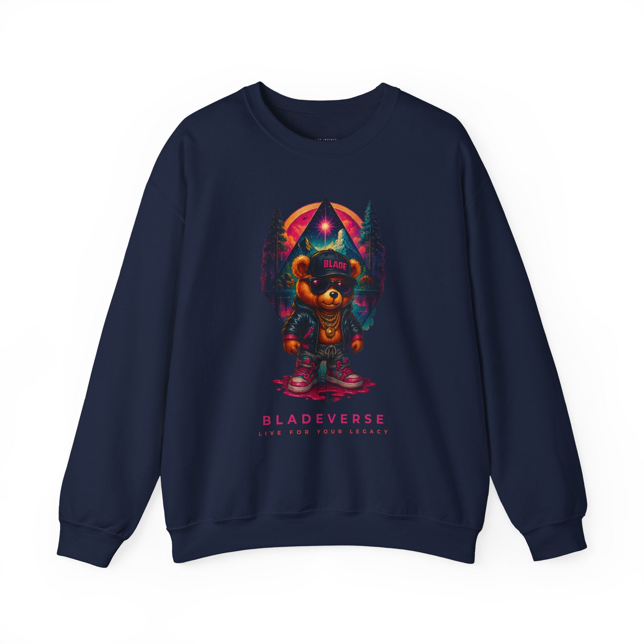 Bladeverse Teddy Bear Unisex Crewneck Sweater