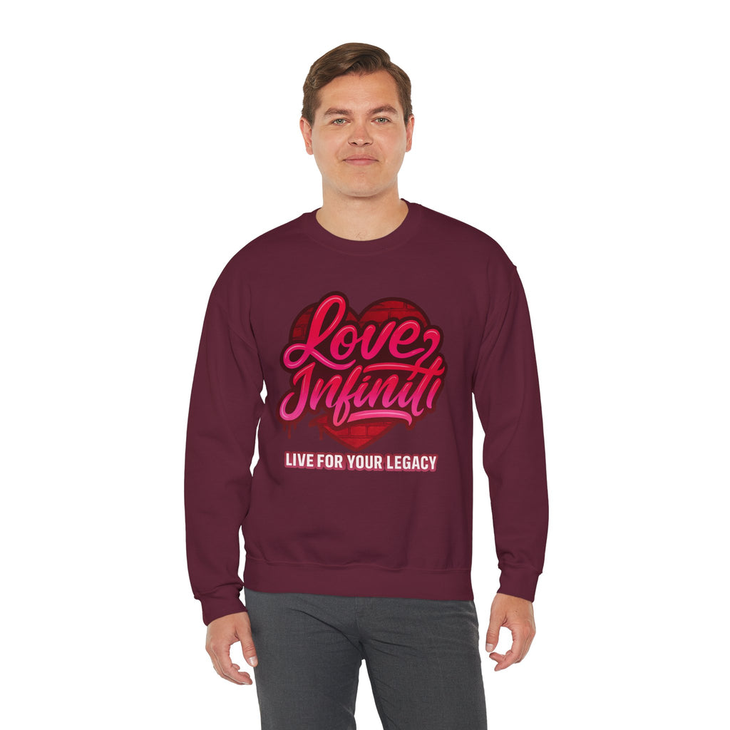Love, Infiniti Street Vibes Unisex Crewneck Sweater