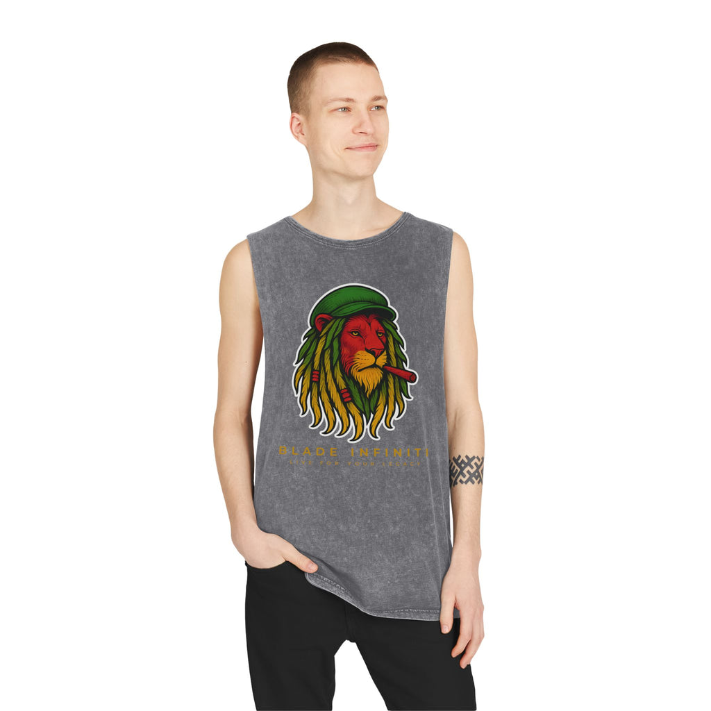 Rasta Lion V3 Tank Top