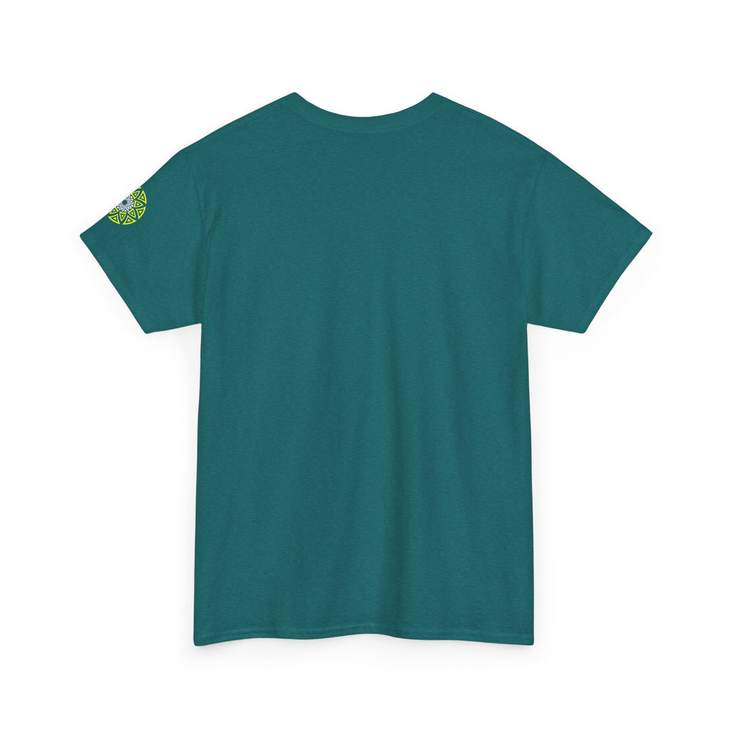 Geometric Odyssey Version 4 Neon Green T-Shirt