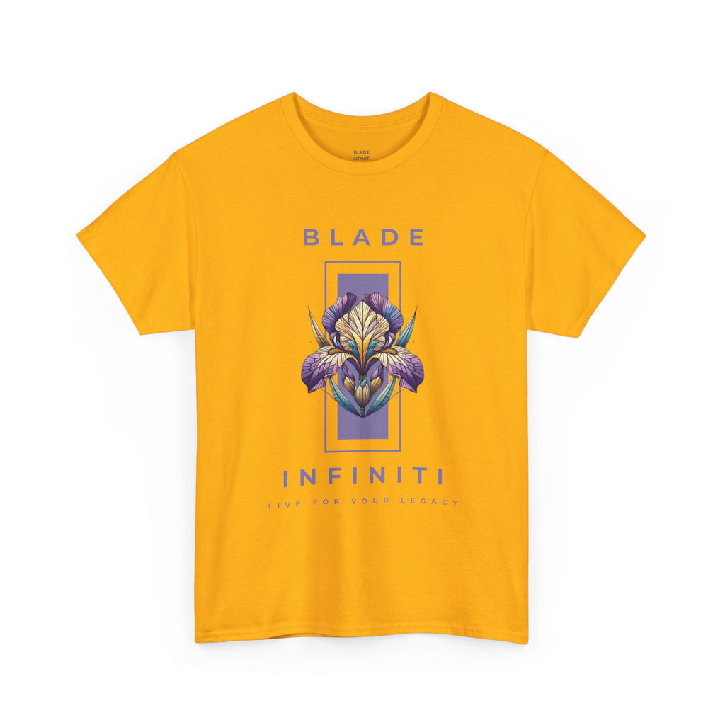 Essence of Infiniti Purple/Teal/Yellow Floral T-Shirt