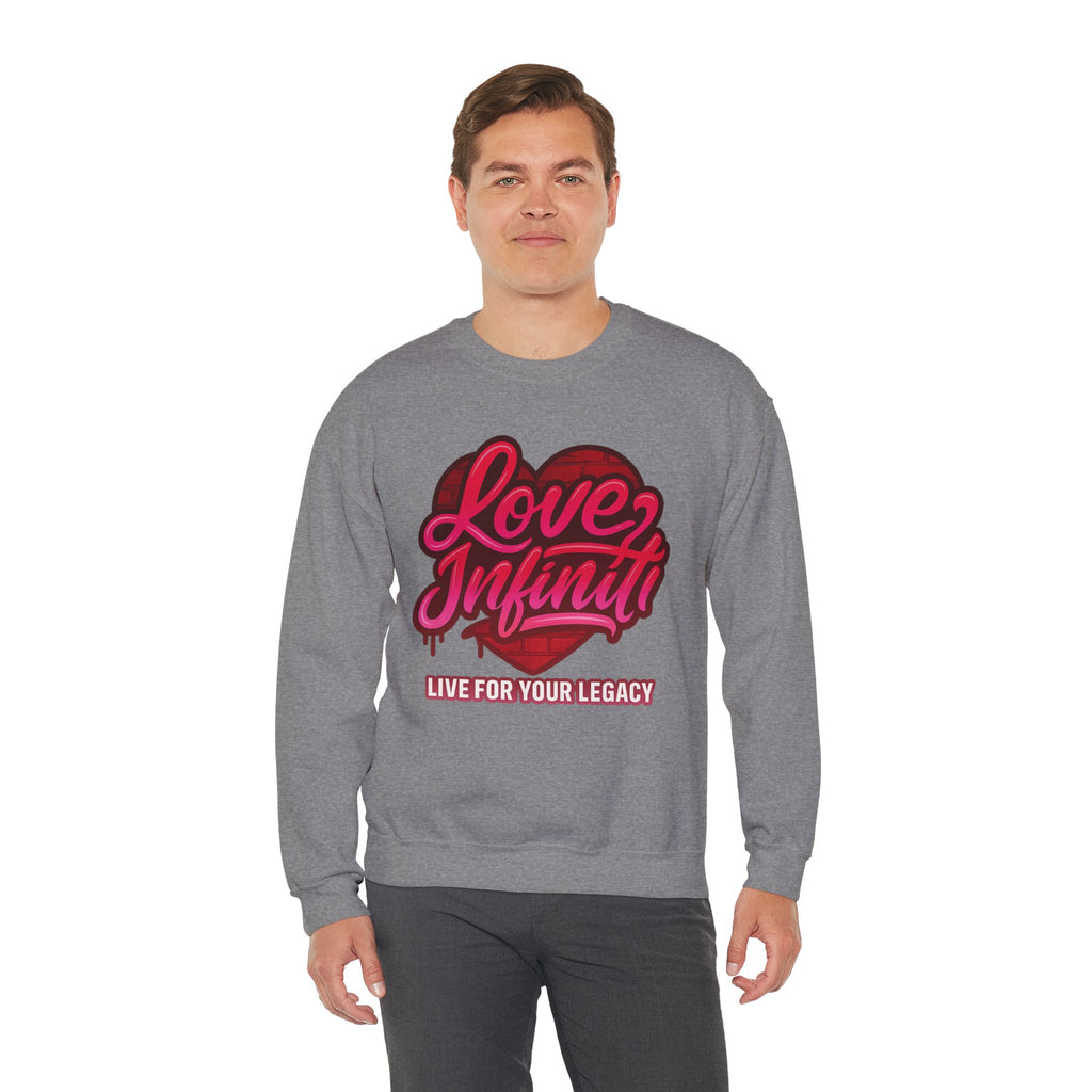 Love, Infiniti Street Vibes Unisex Crewneck Sweater