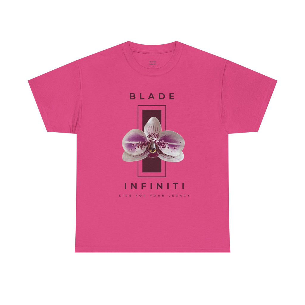 Essence of Infiniti Deep Purple Floral T-Shirt