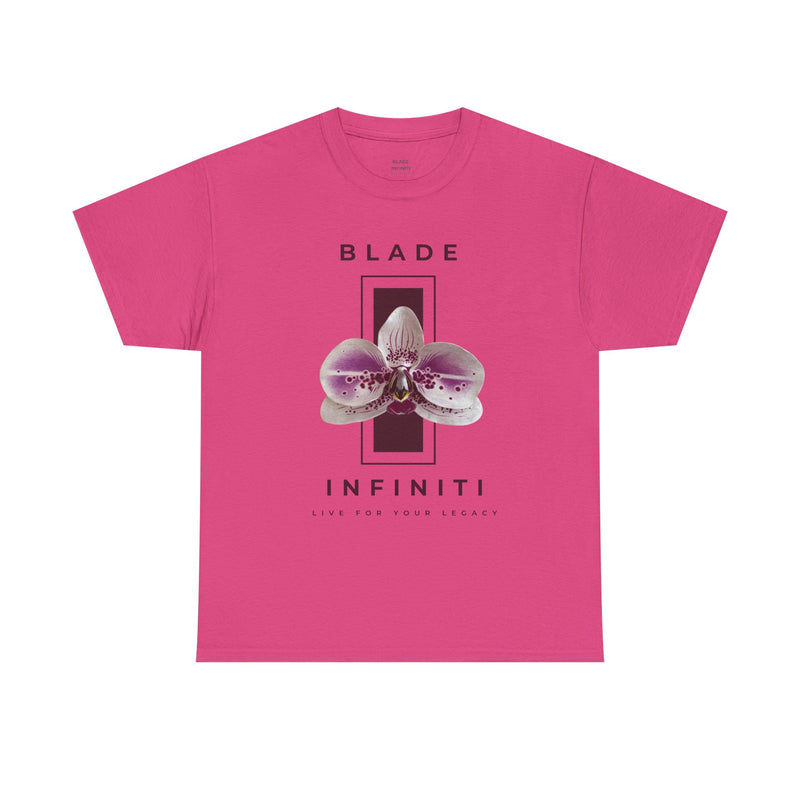Essence of Infiniti Deep Purple Floral T-Shirt