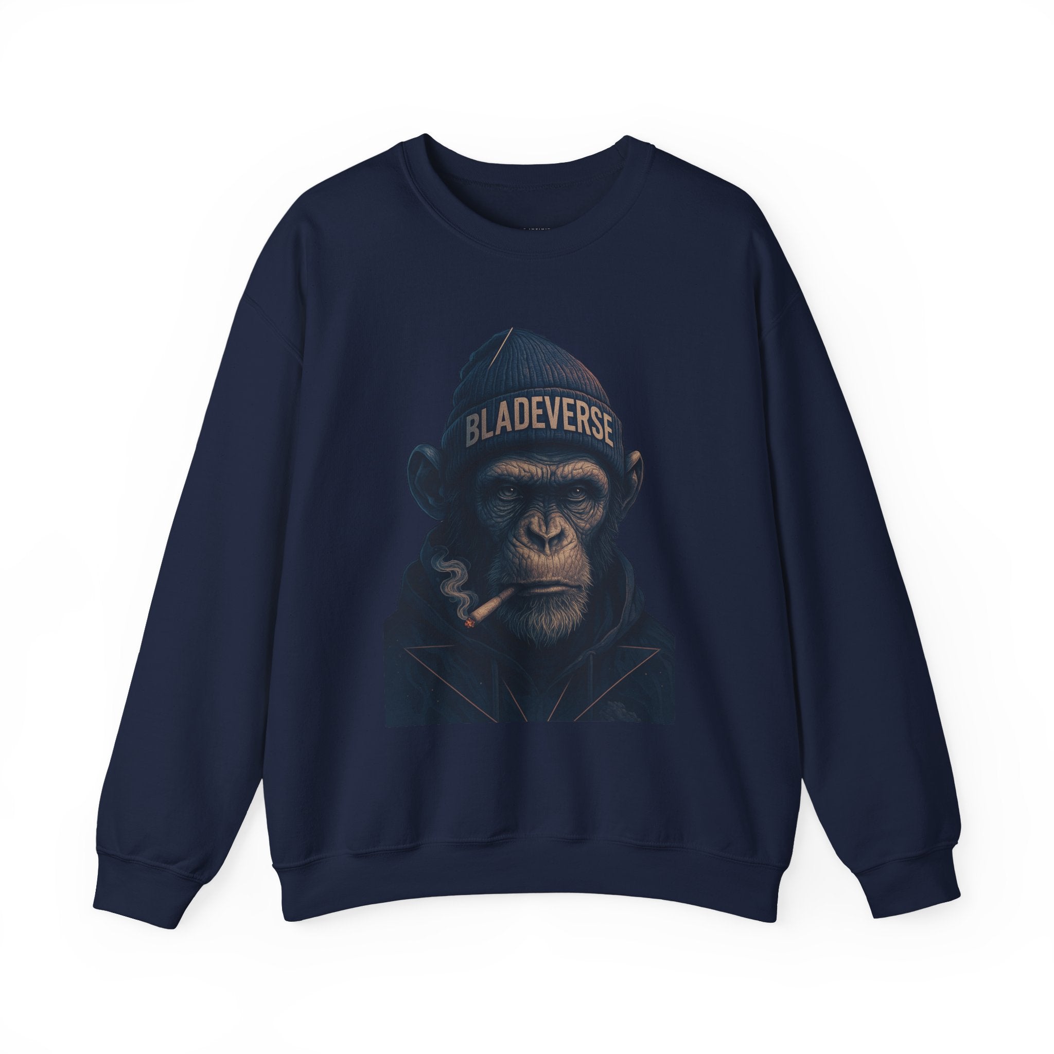 Bladeverse Galactic Weed/Pot Monkey Unisex Crewneck Sweater