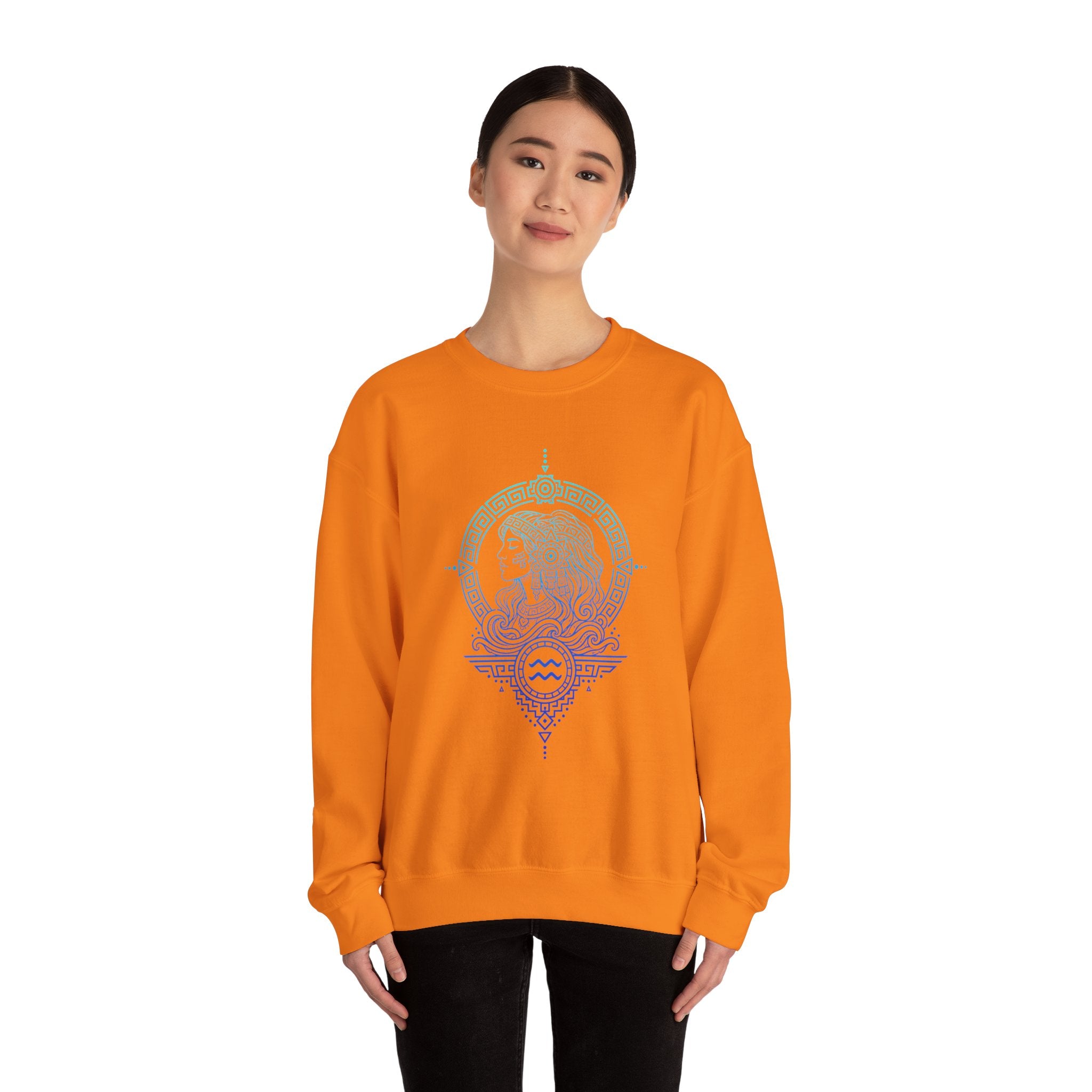 Aquarius Zodiac Unisex Sweater