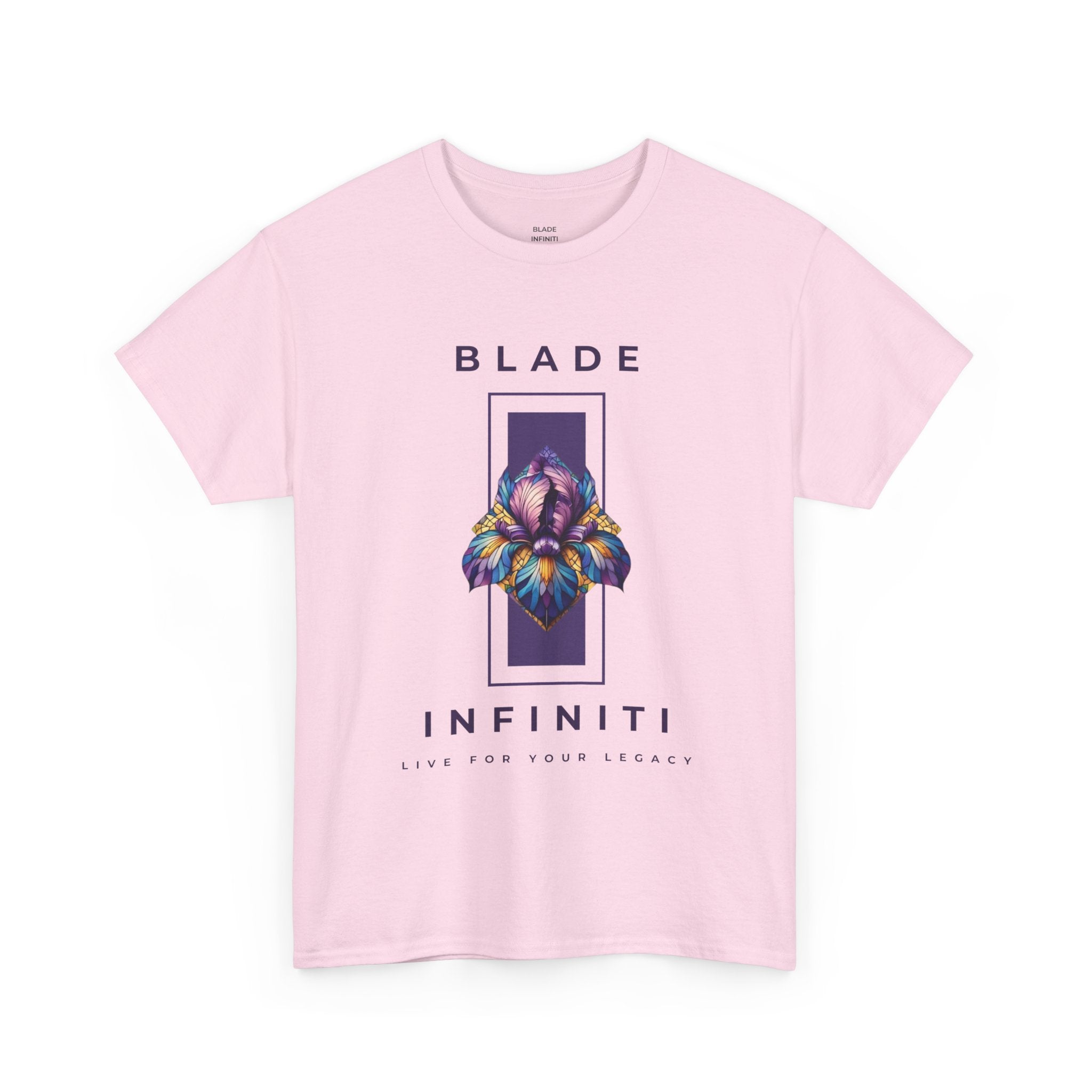 Essence of Infiniti Purple/Yellow/Teal Floral T-Shirt