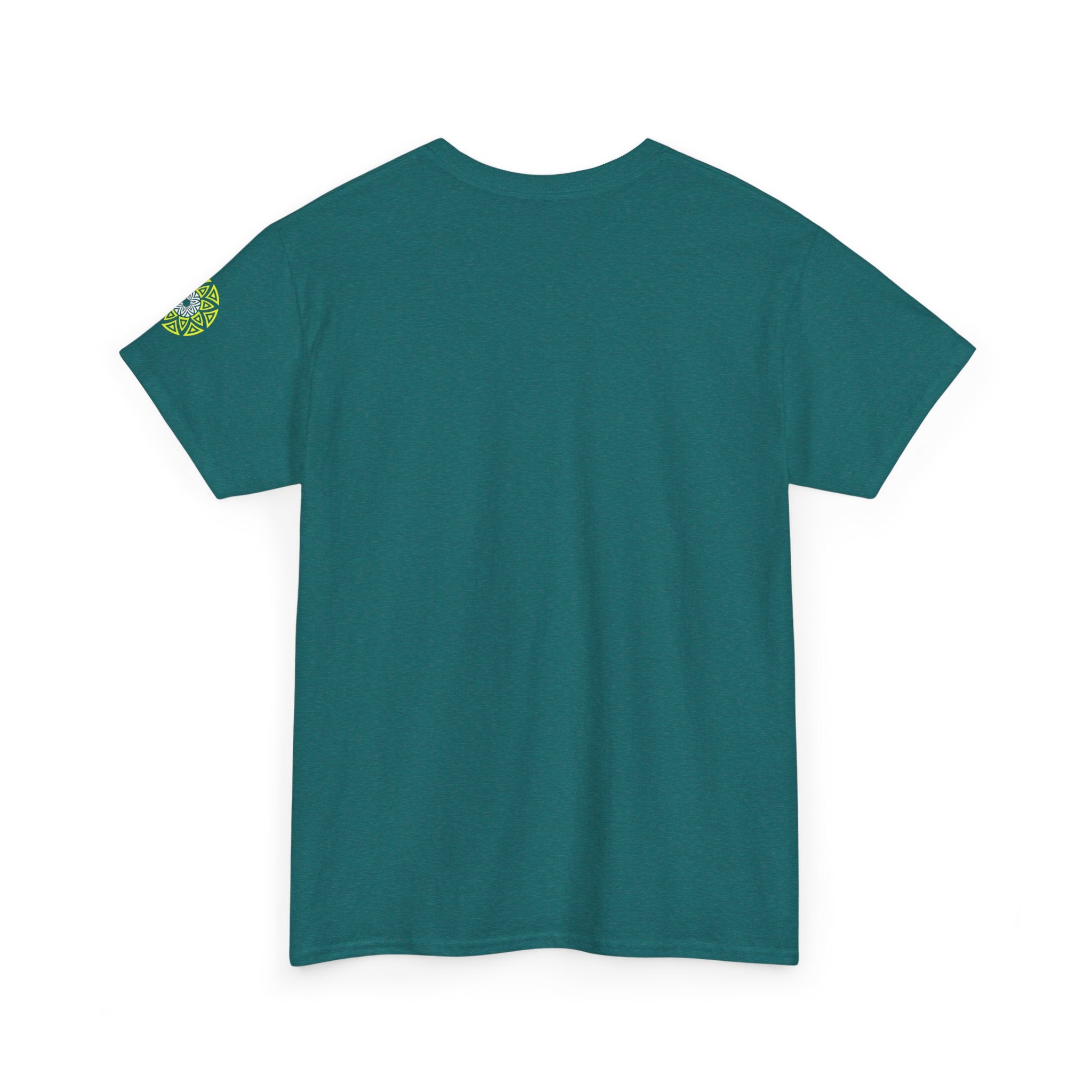 Geometric Odyssey Version 3 Neon Green T-Shirt