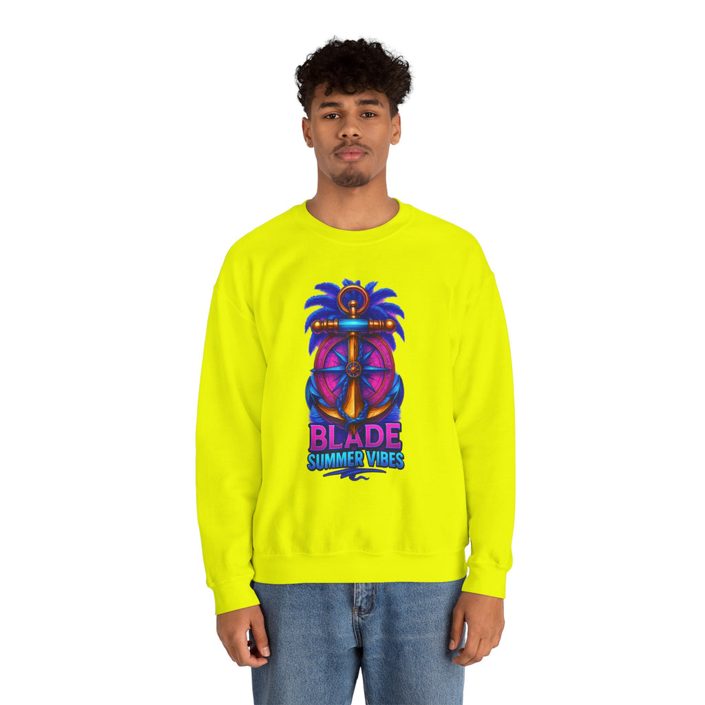 Anchor Compass Unisex Crewneck Sweater