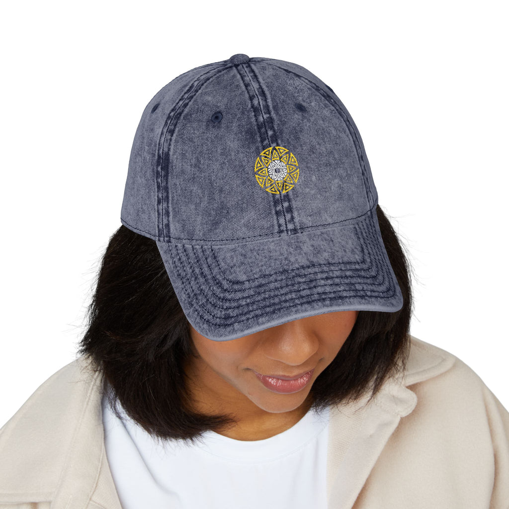 Ethereal Azteca Vintage Embroidered Hat/Cap