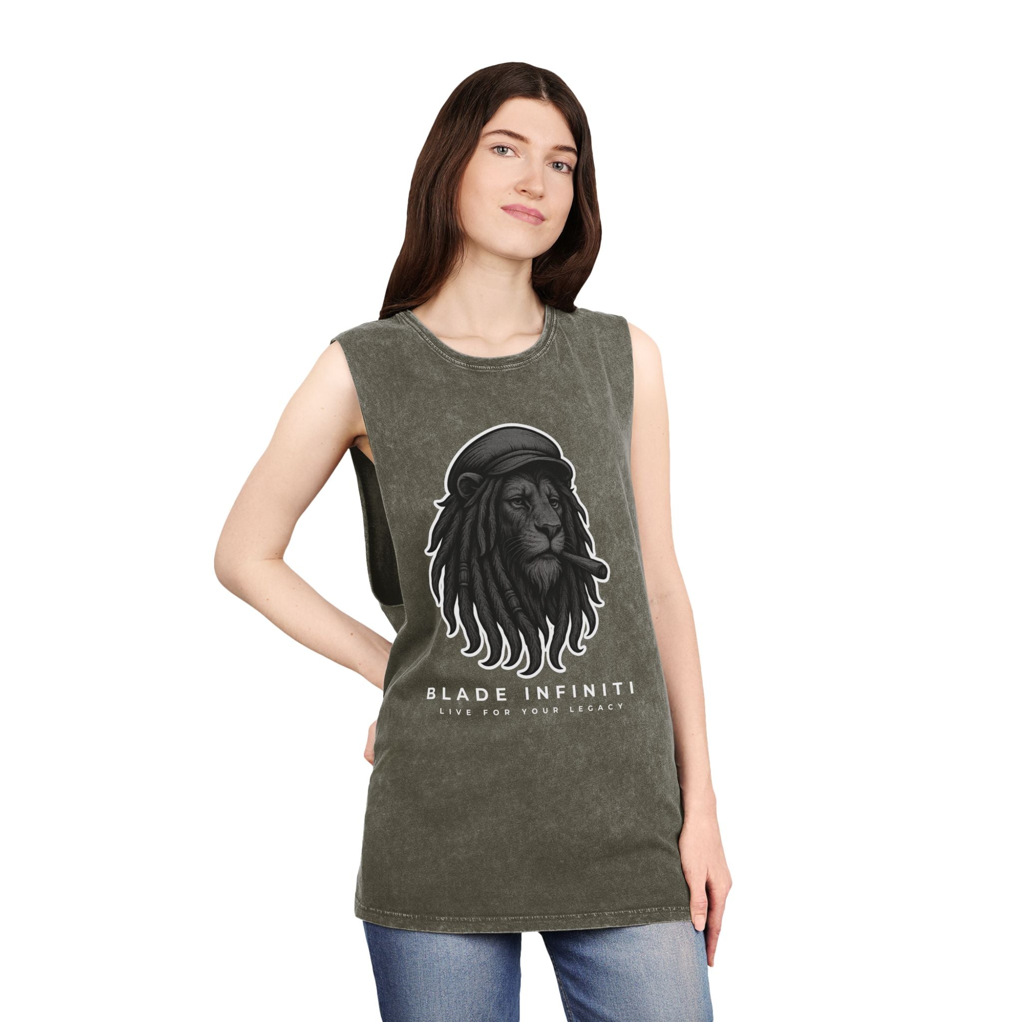 Rasta Lion V2 Tank Top