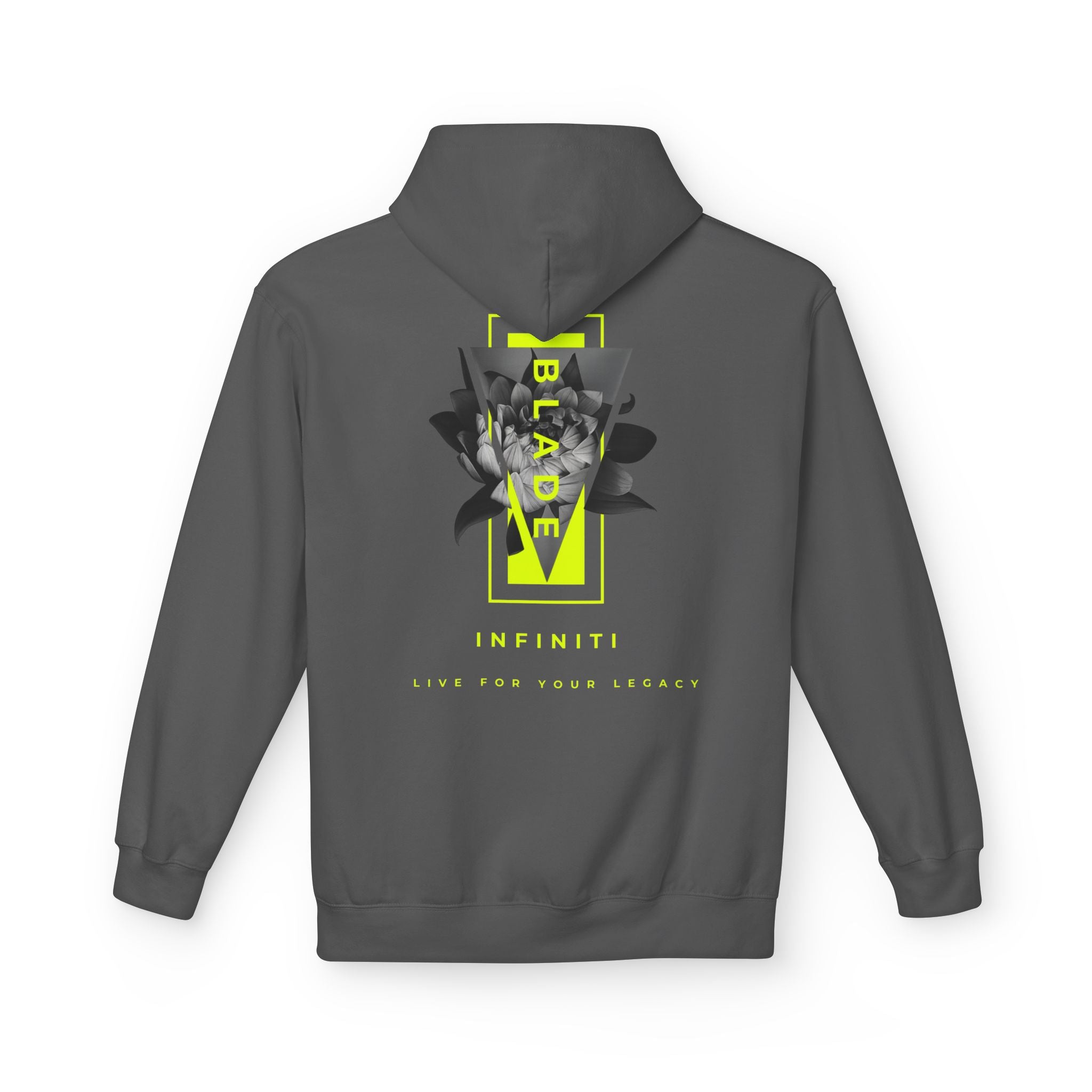 Flora Essence Neon Green Version 2 TX Floral Hoodie