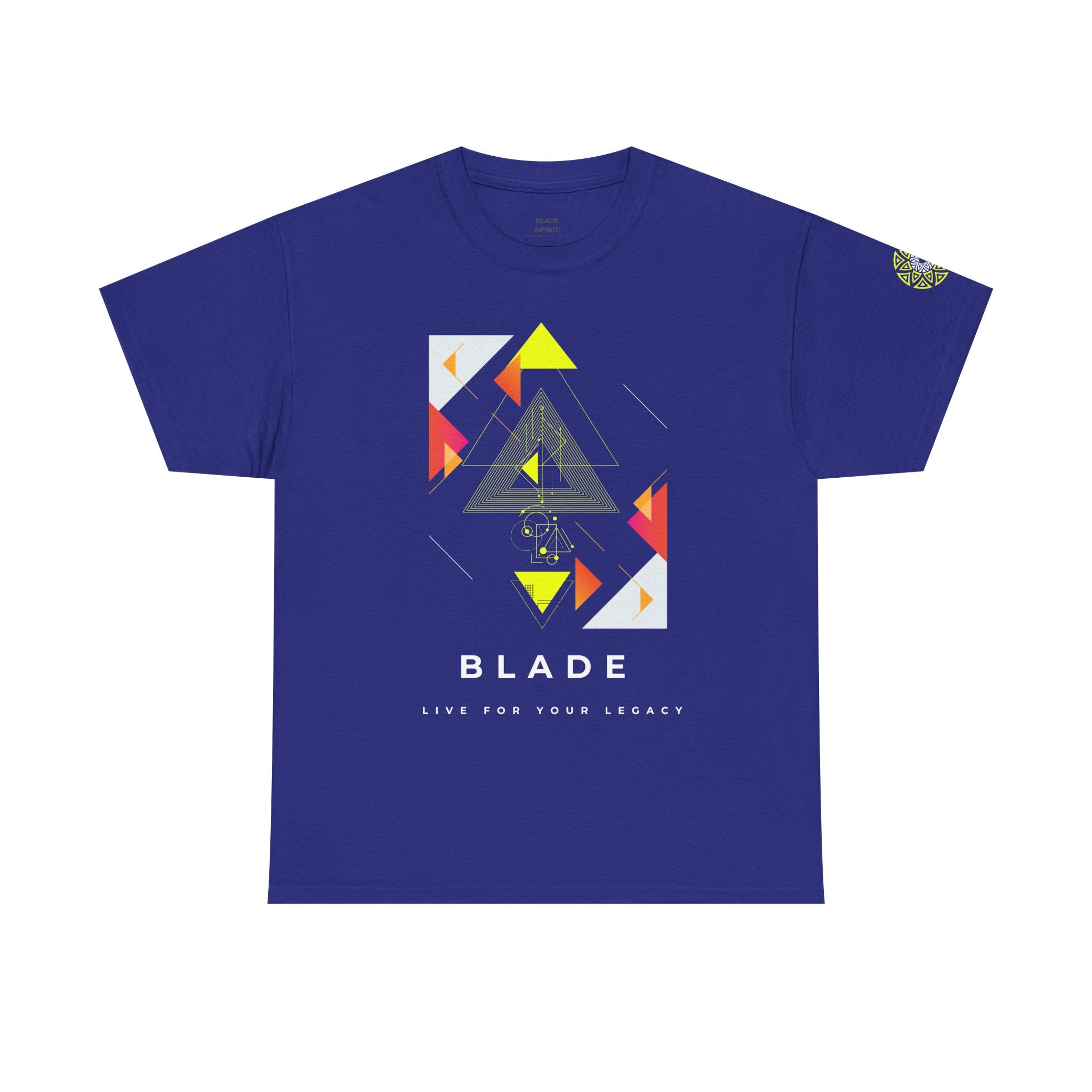 Geometric Odyssey Version 2 Neon Multi T-Shirt