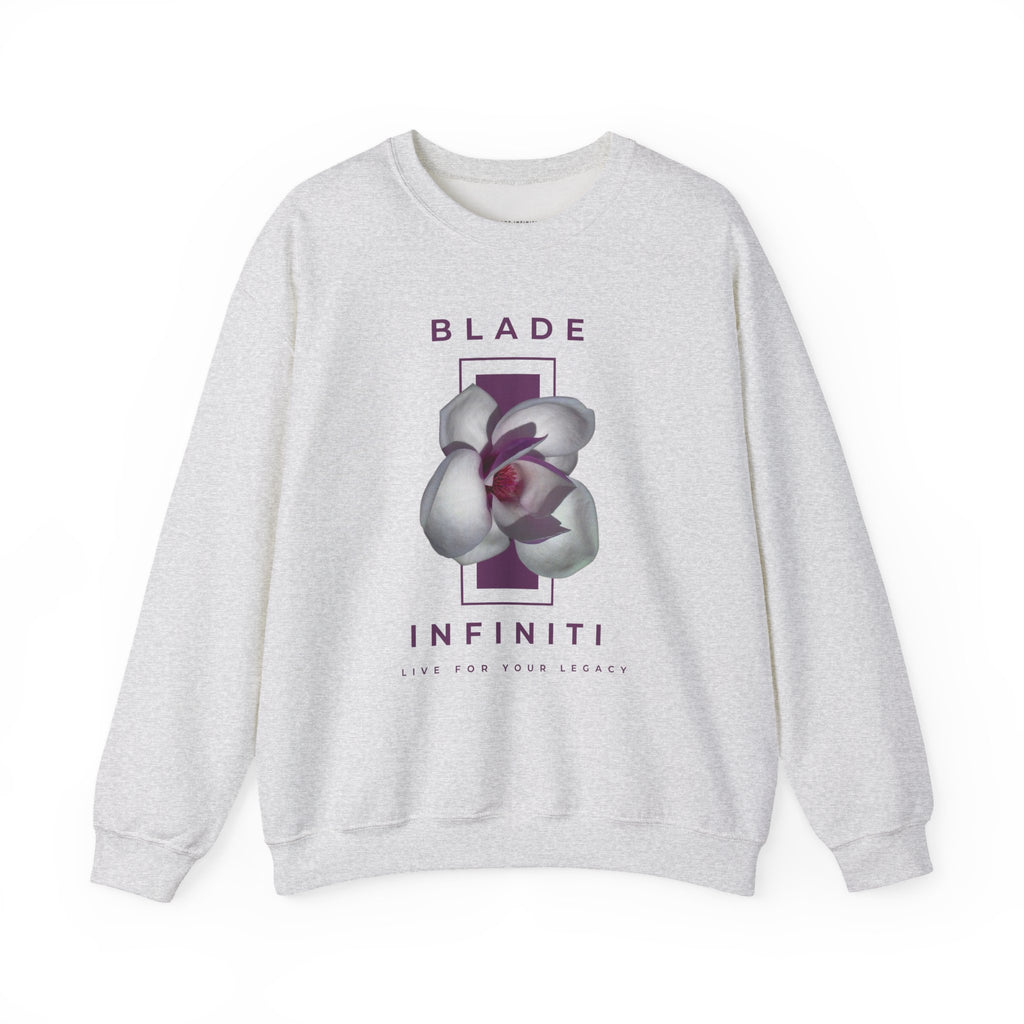 Essence of Infiniti Deep Acai Purple Unisex Crewneck Sweater