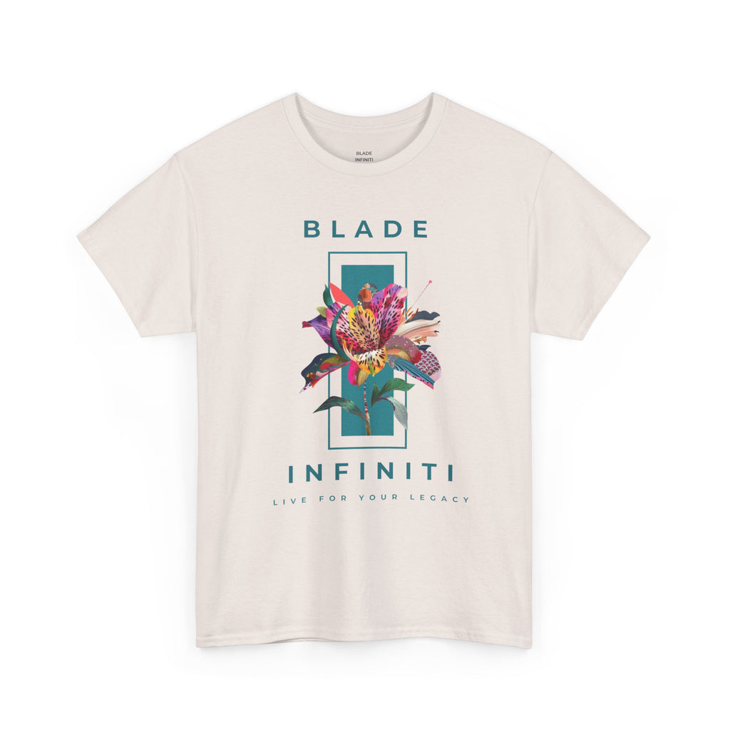 Essence of Infiniti Teal/Floral T-Shirt
