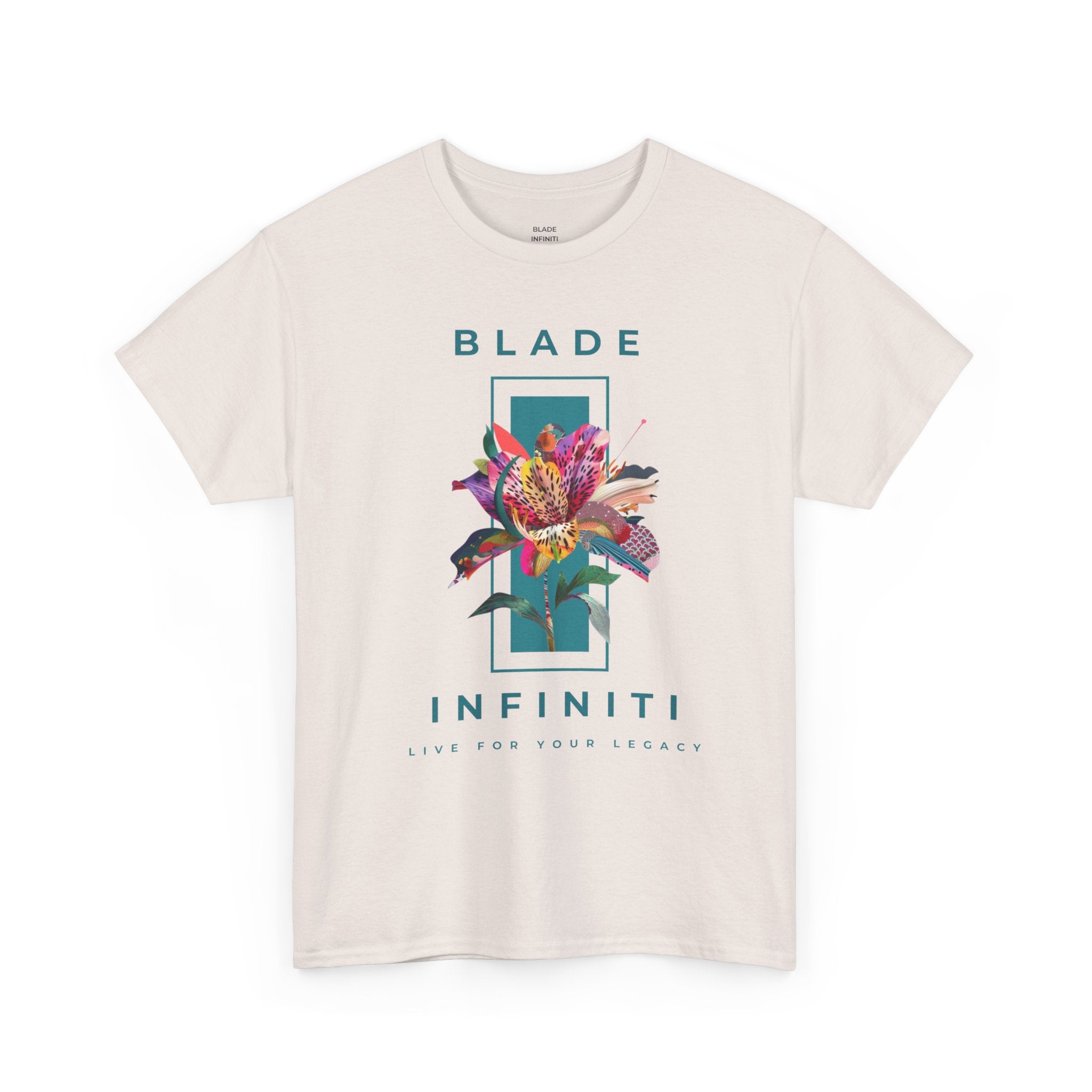 Essence of Infiniti Teal/Floral T-Shirt