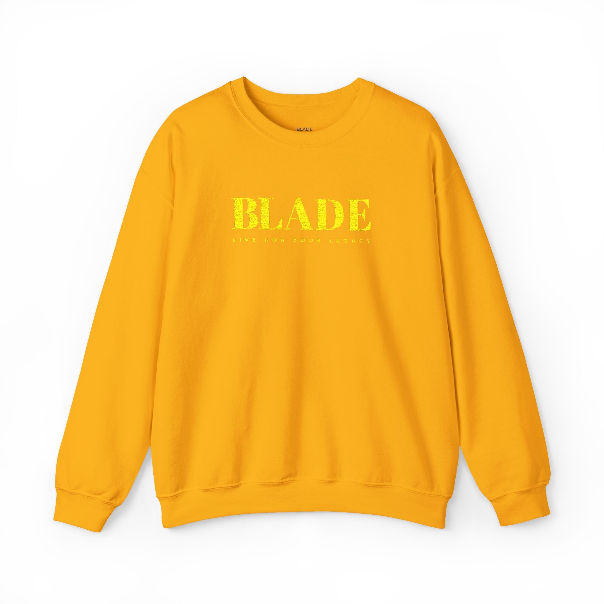 Embroidered Blade Legacy Crewneck Sweater
