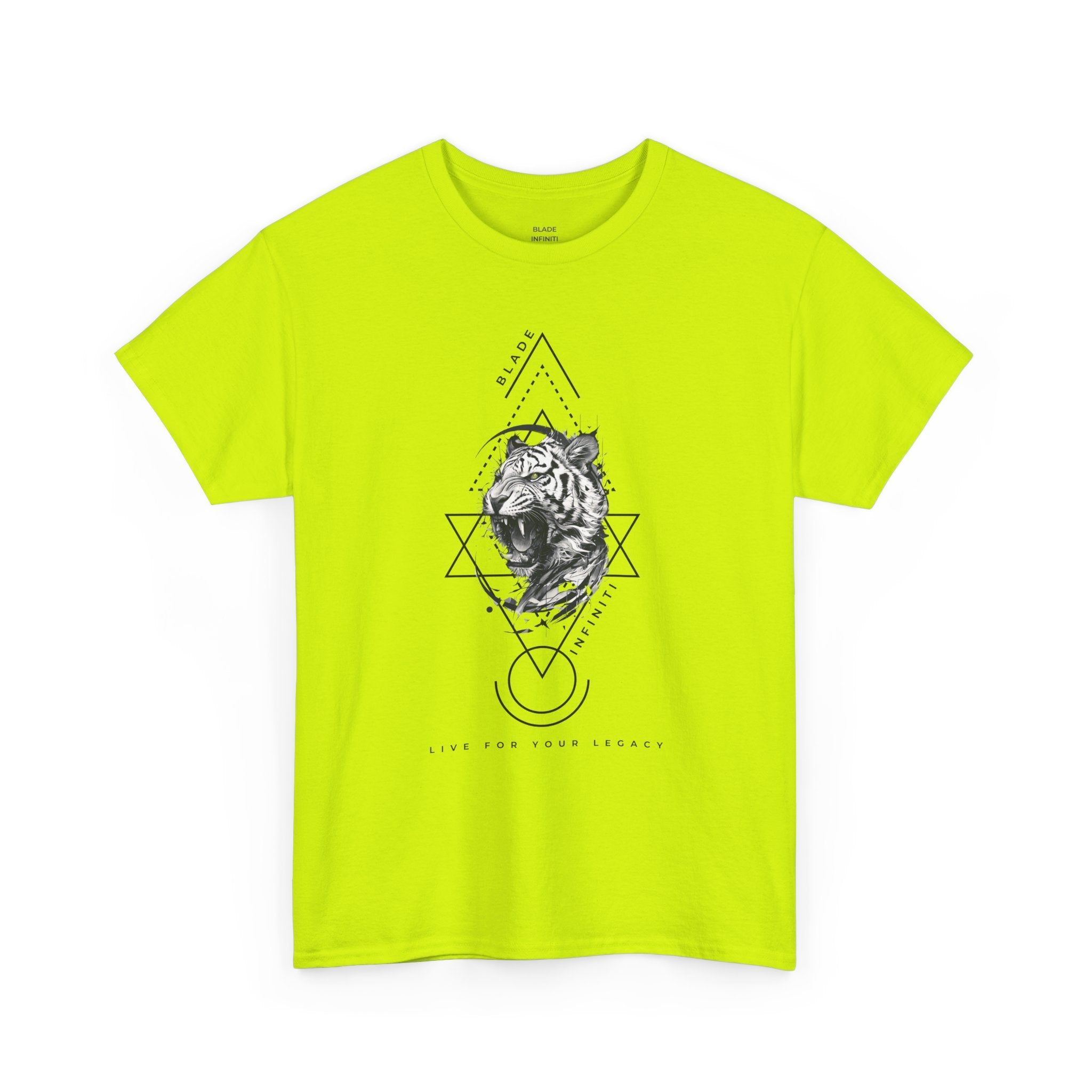Geometric King Black TX Tiger T-Shirt