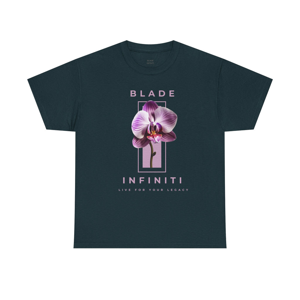 Essence of Infiniti Dainty Purple Floral T-Shirt