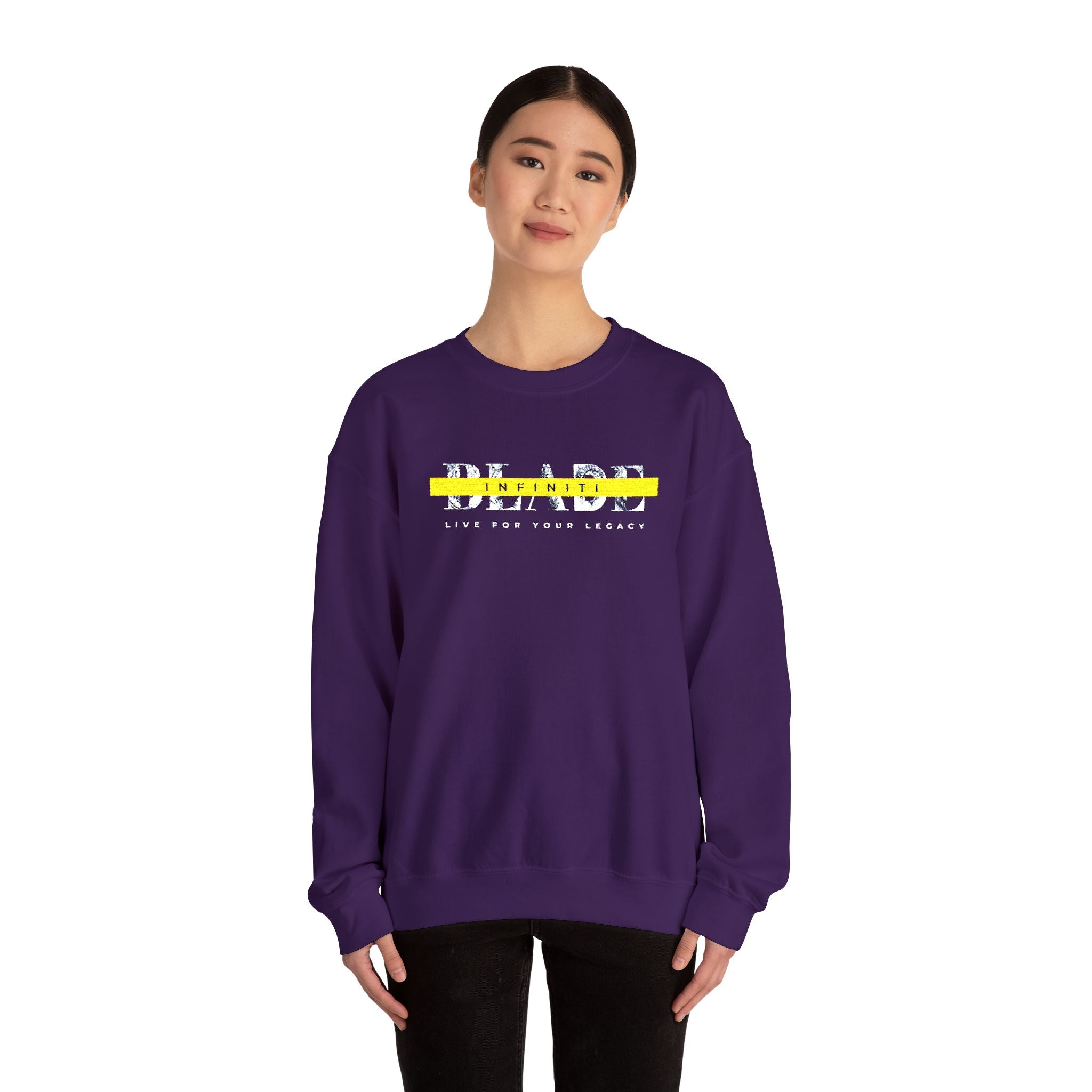 King Essential Lion Embroidery Unisex Crewneck Sweater