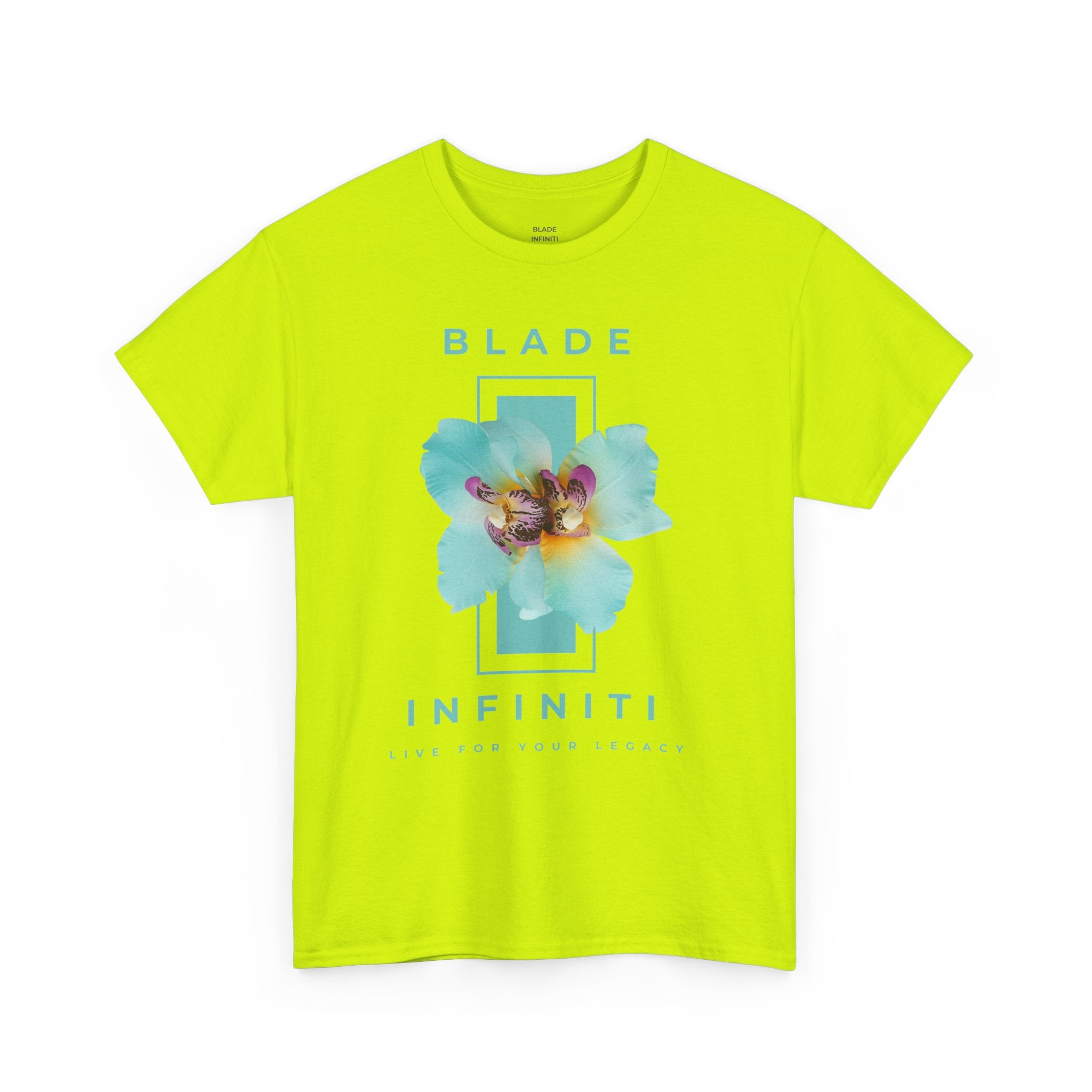 Essence of Infiniti Light Aqua Floral T-Shirt